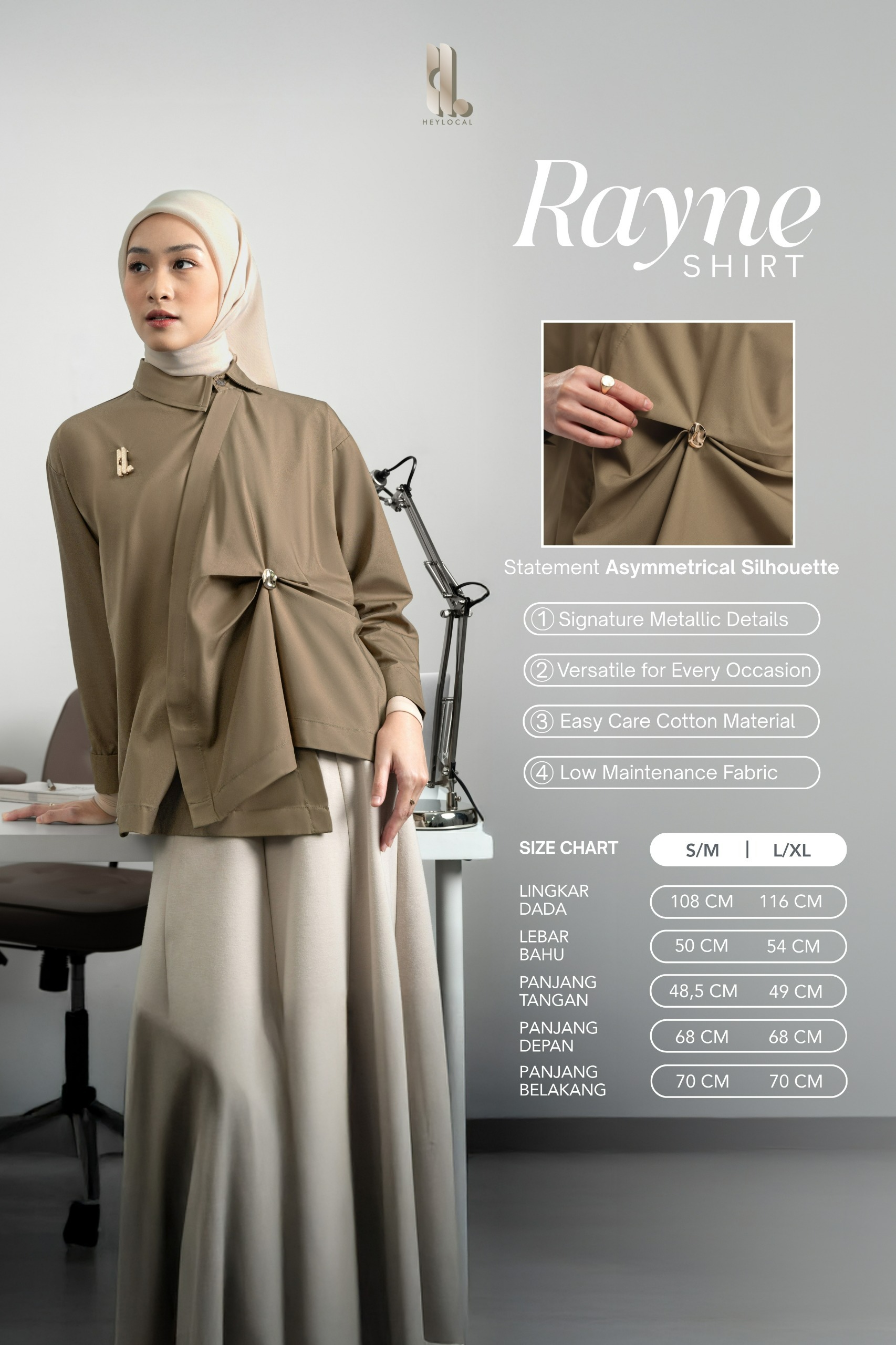 RAYNE SHIRT VOL. 2 PRUSSIAN BLUE