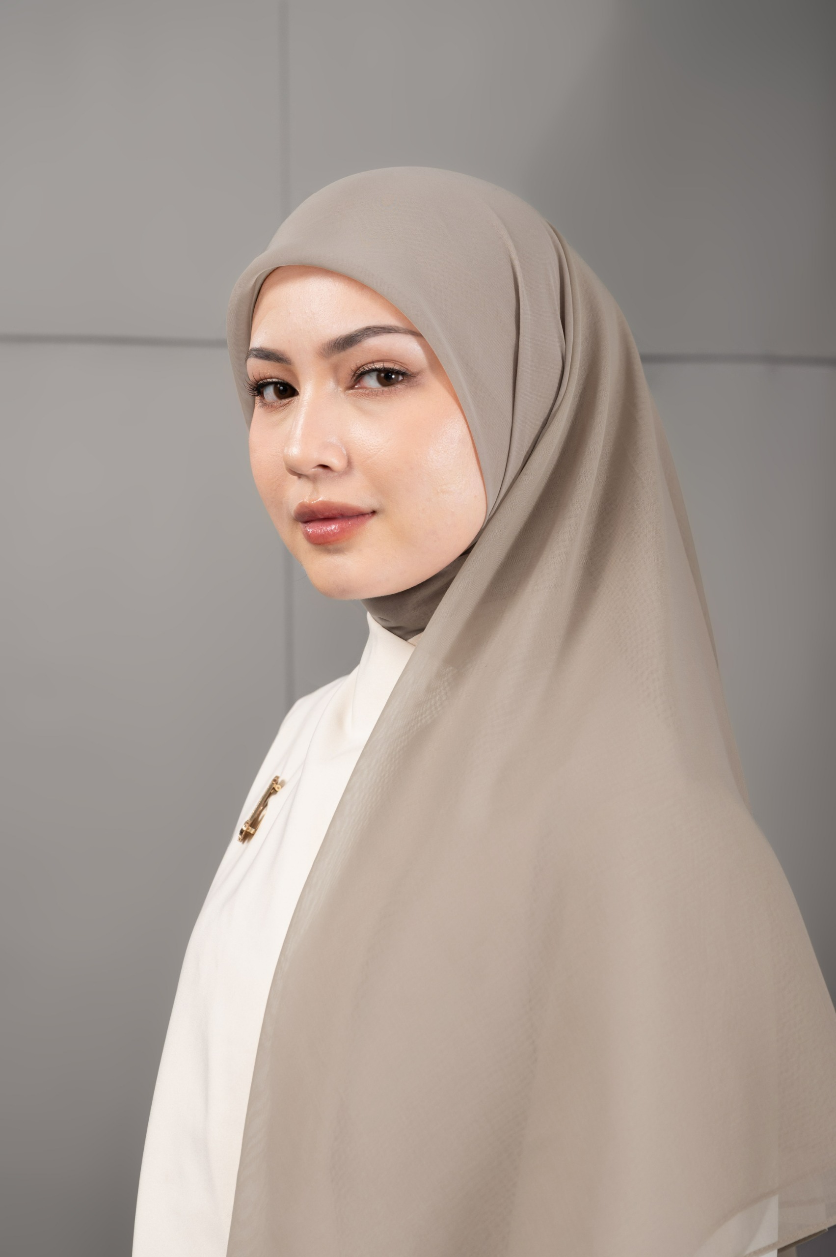 DAILY PARIS SCARF TAUPE