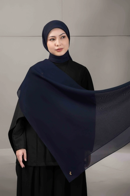 DAILY PARIS SCARF NAVY