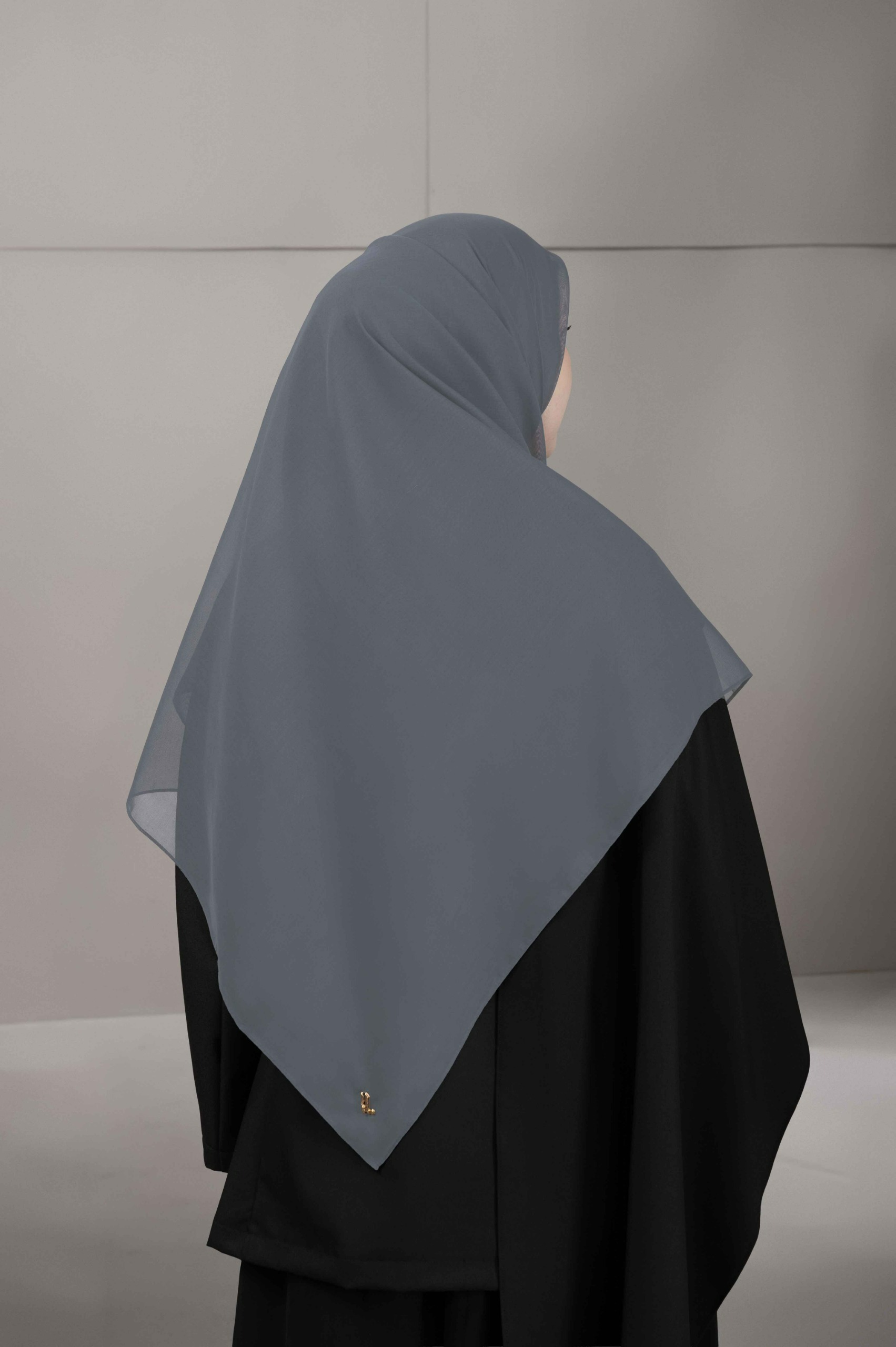 DAILY PARIS SCARF STEEL