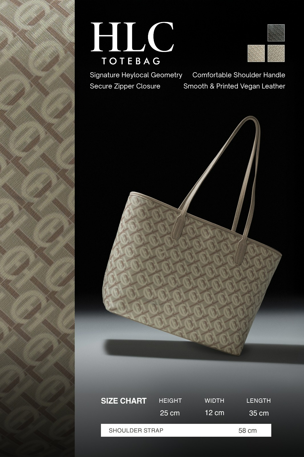 HLC TOTEBAG WAFFLE