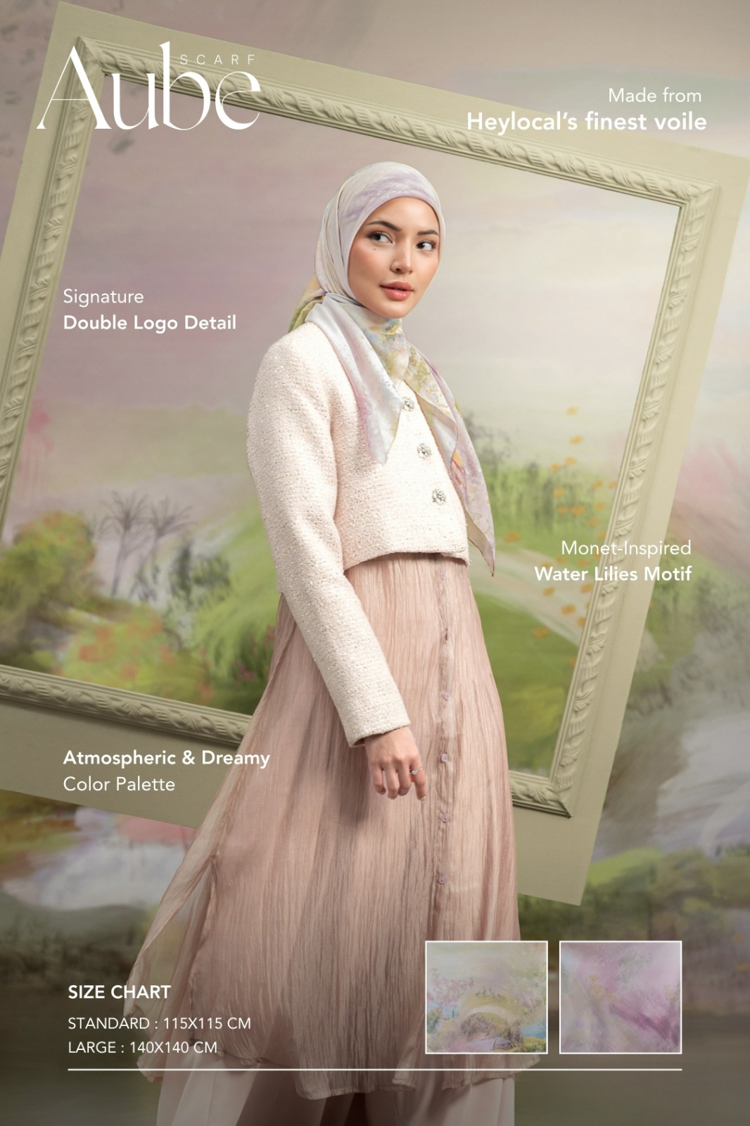 AUBE SCARF TAWNY