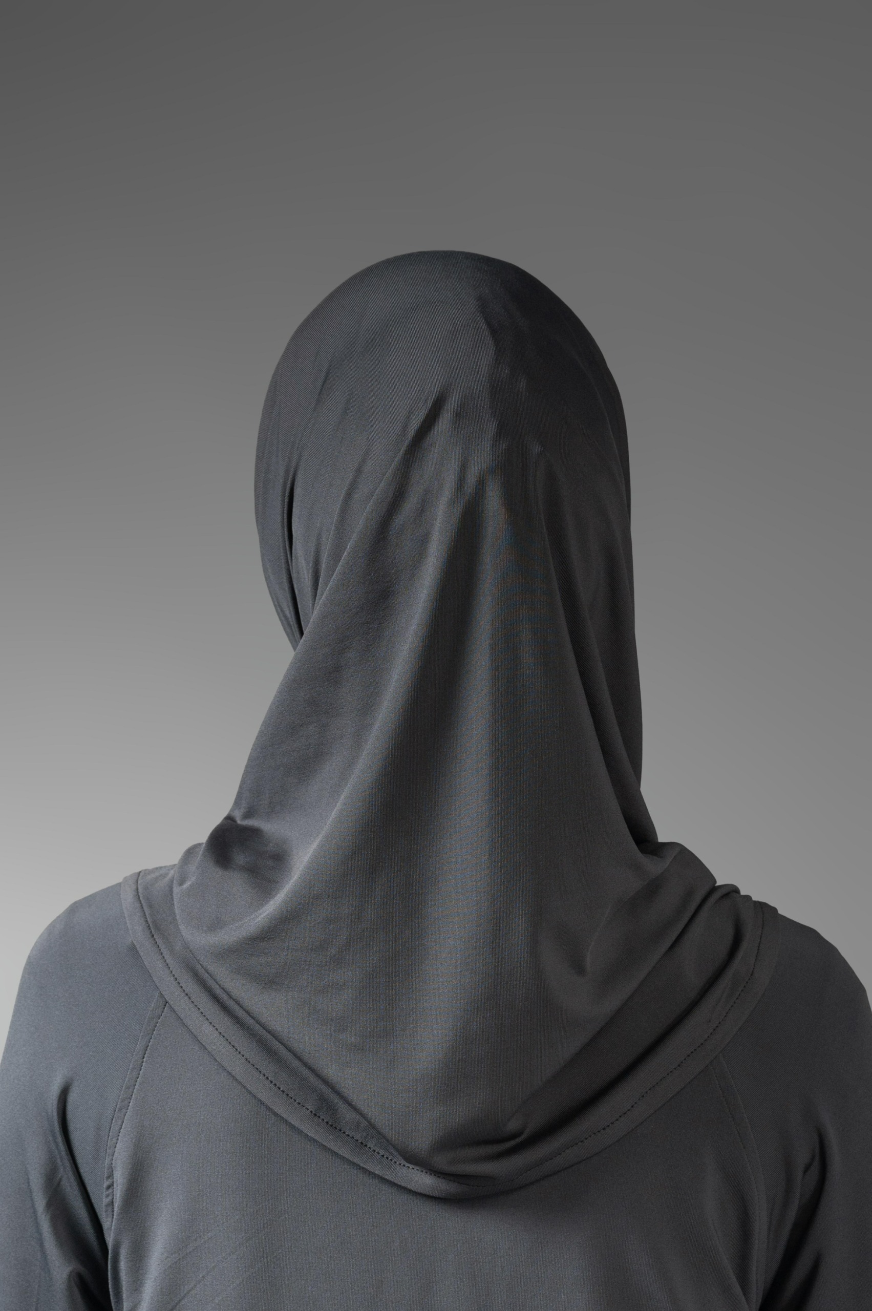 LADY FIT RUNERA HIJAB INSTANT 2.0 CHARCOAL