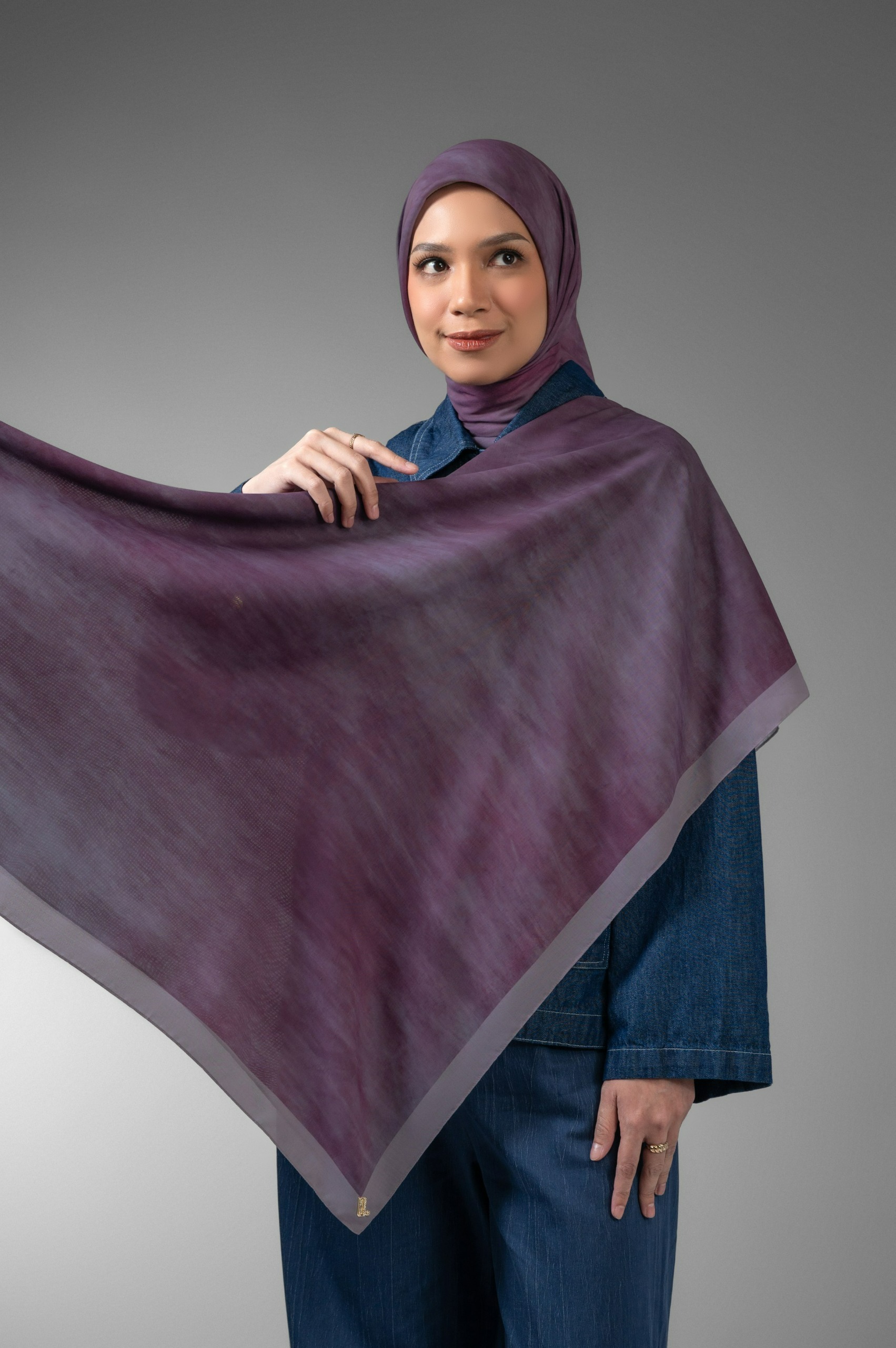 TRACÉ SCARF BERRY
