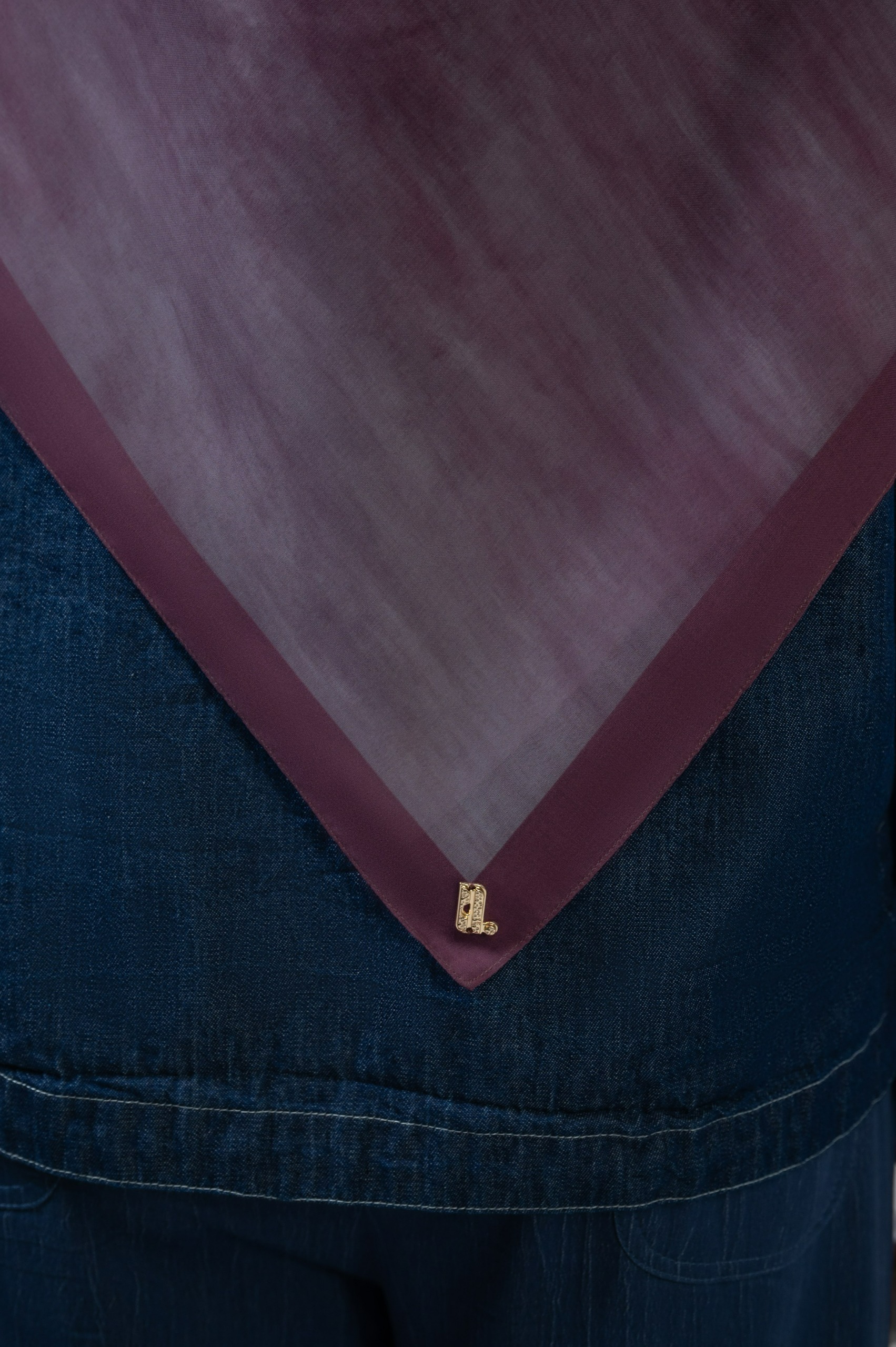TRACÉ SCARF BERRY