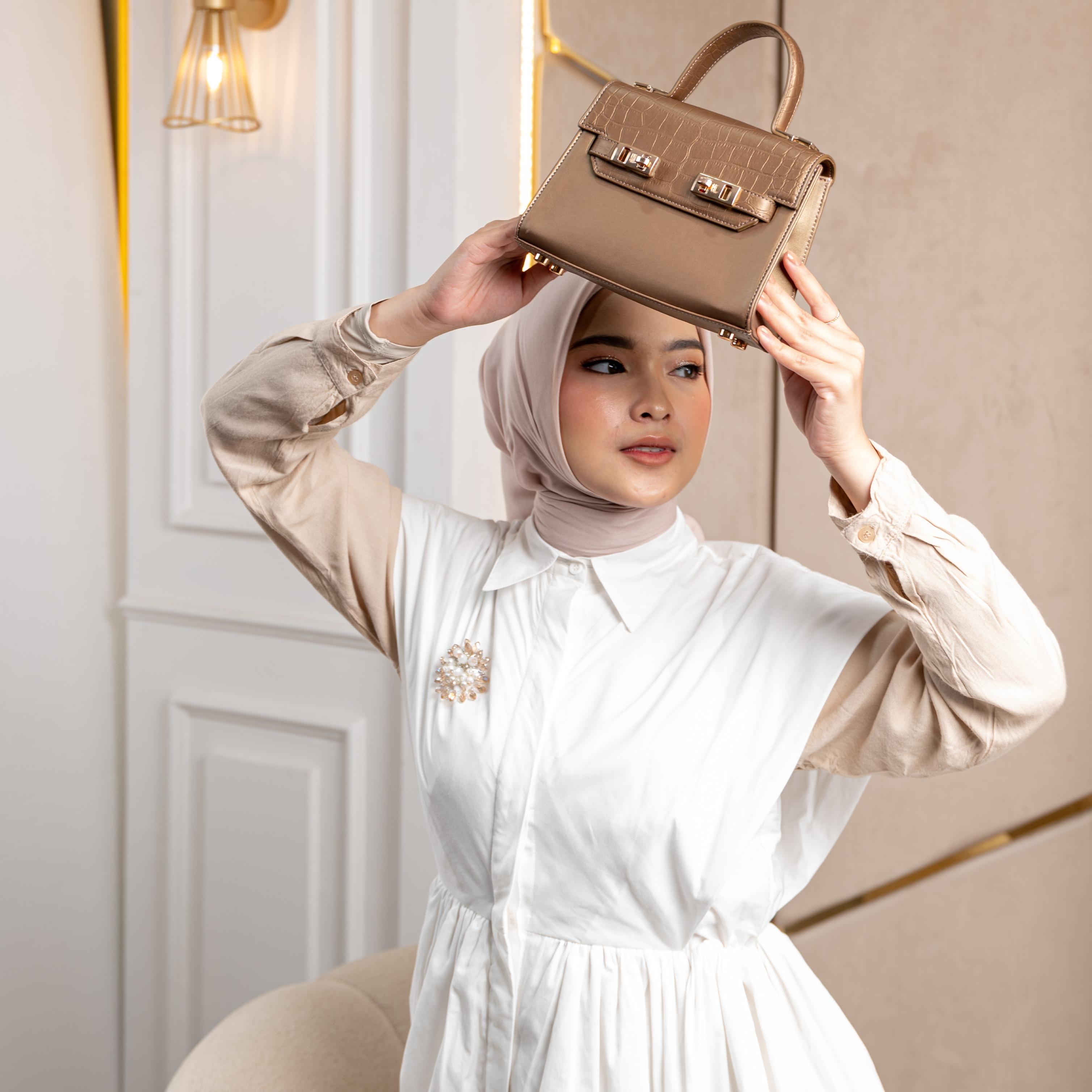 HSC ROME BAG MINI BRONZE
