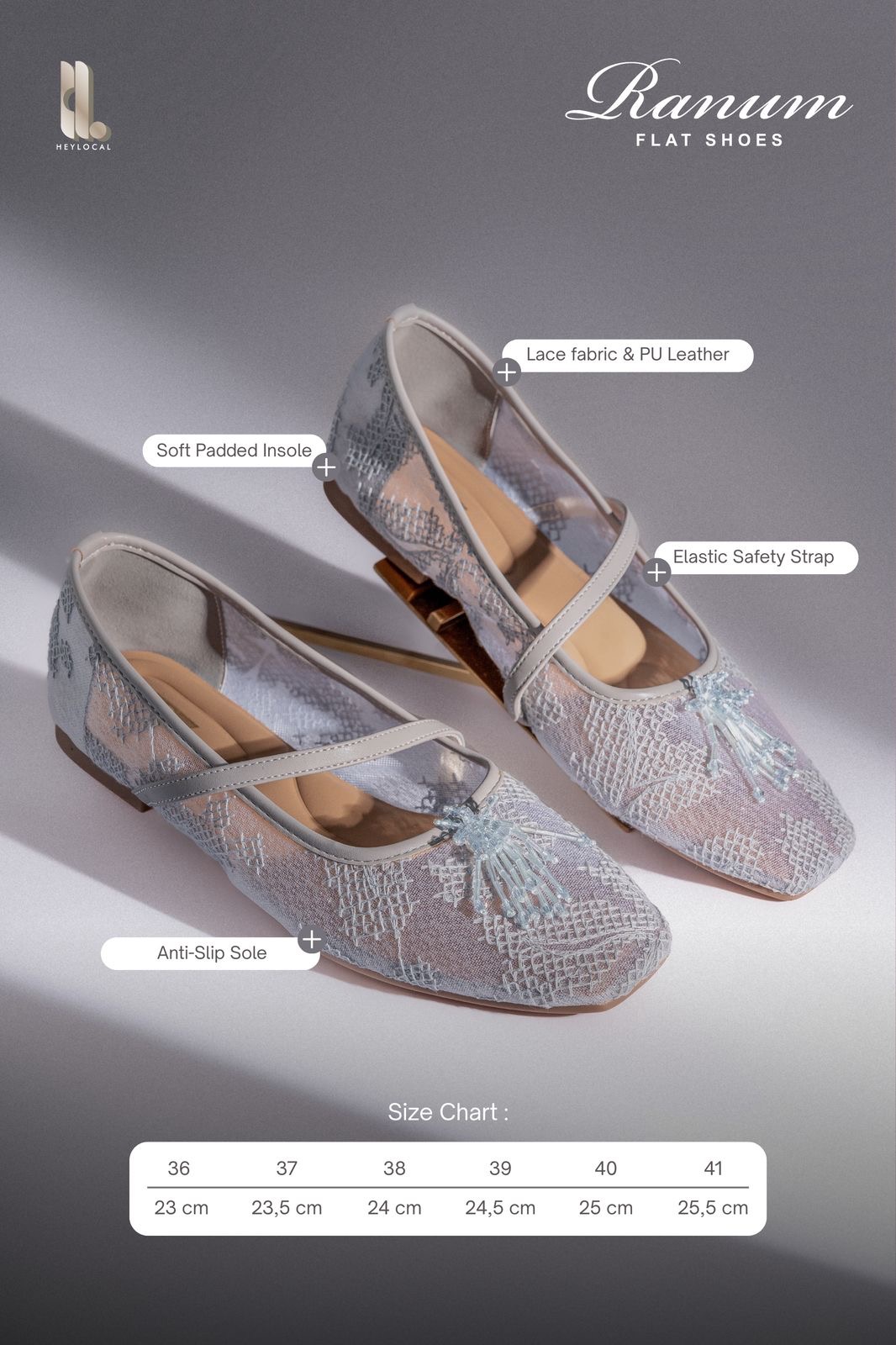 RANUM FLAT SHOES TENUN