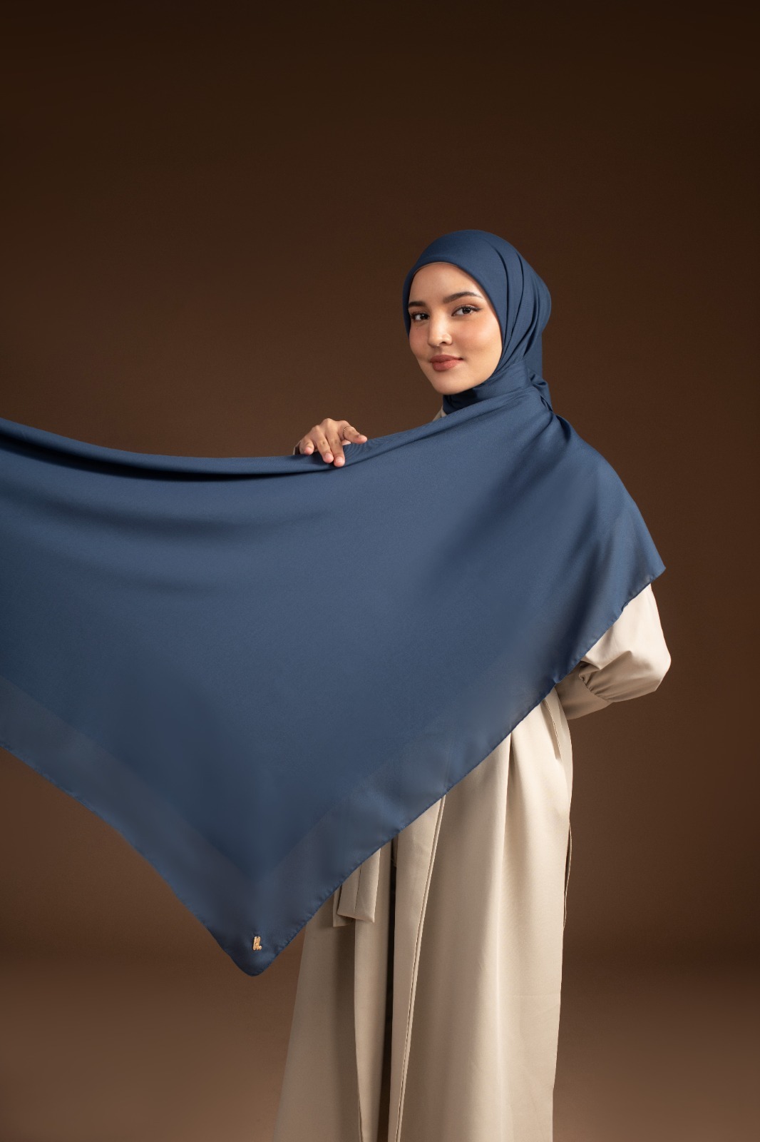 COZY SCARF PRUSSIAN