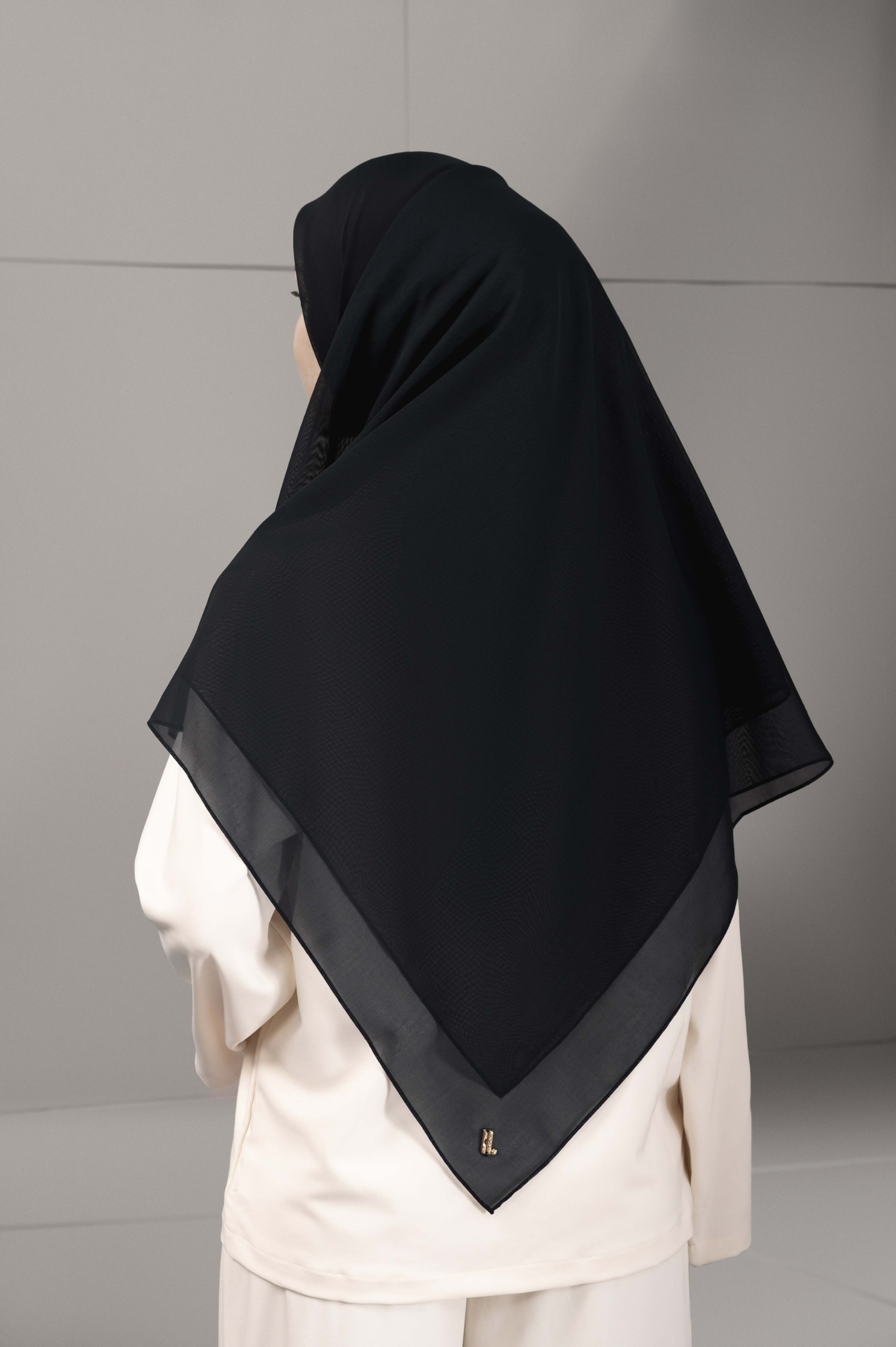 DAILY PARIS SCARF BLACK