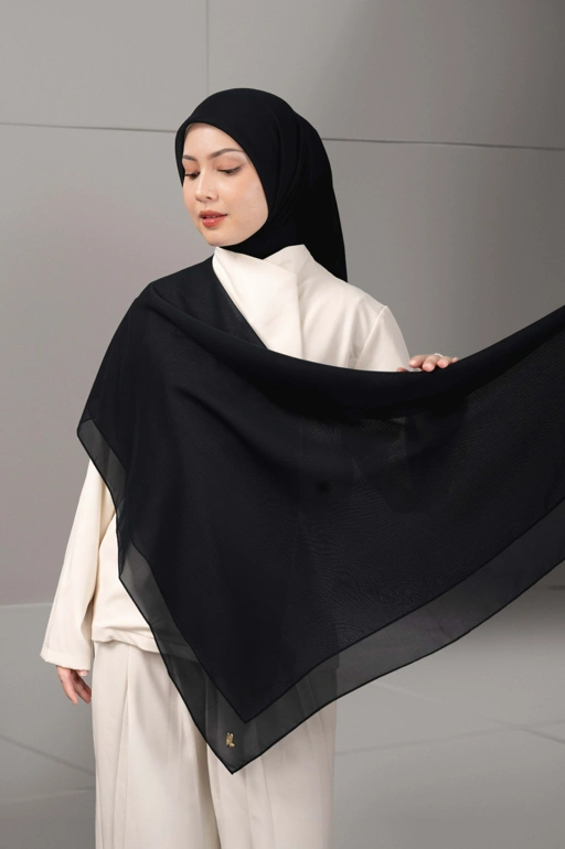 DAILY PARIS SCARF BLACK
