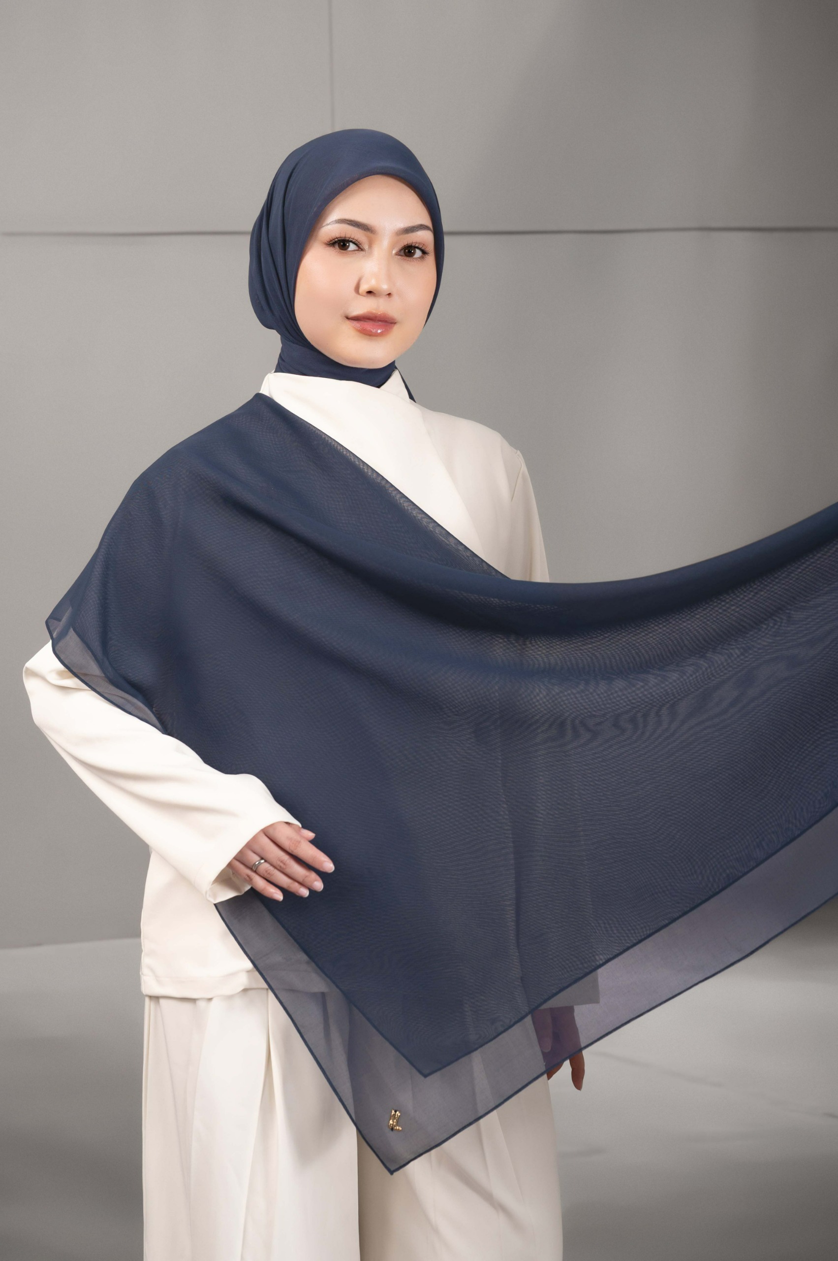 DAILY PARIS SCARF DENIM