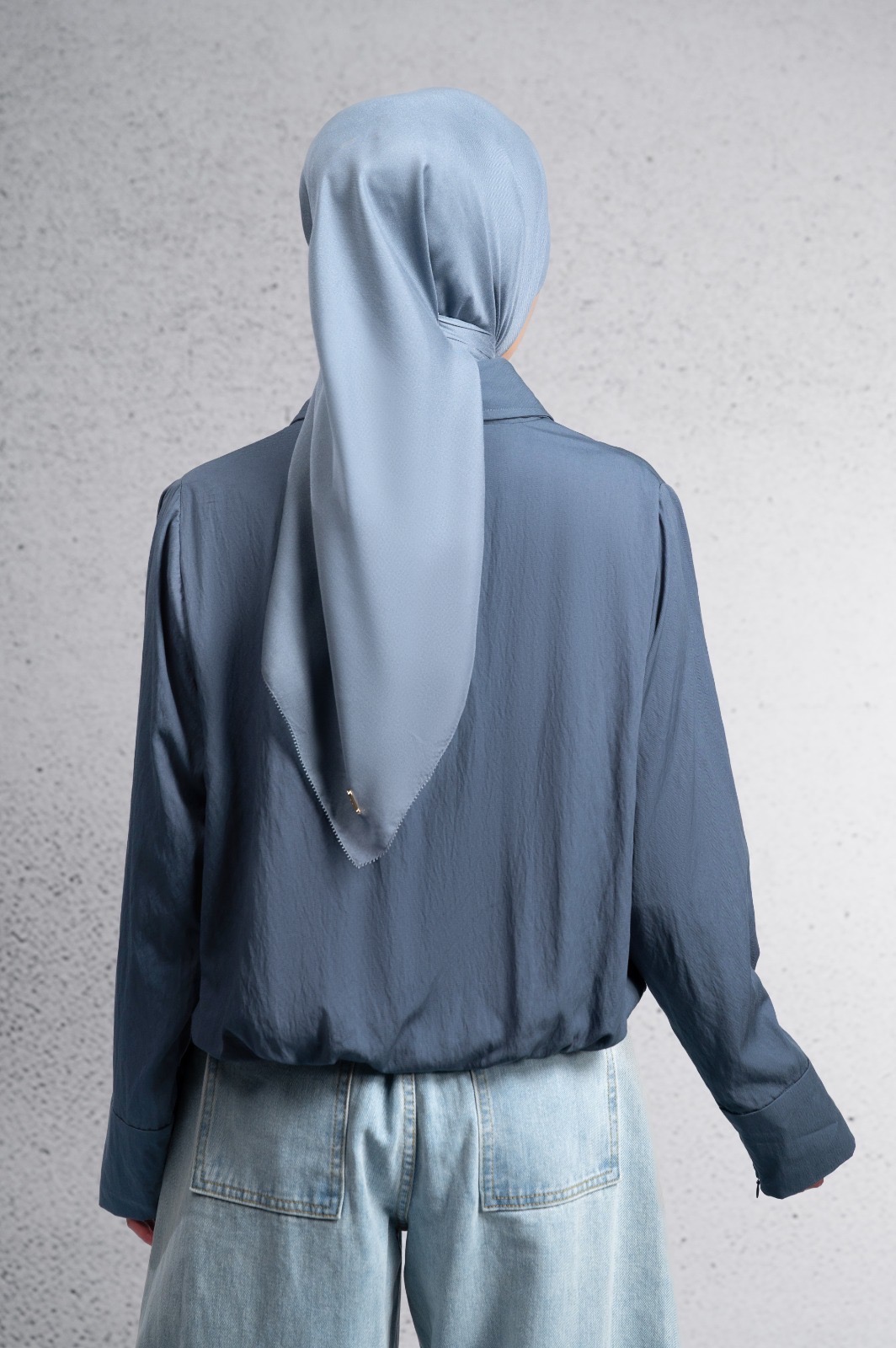 BACK TO EASE JACKET DENIM BLUE