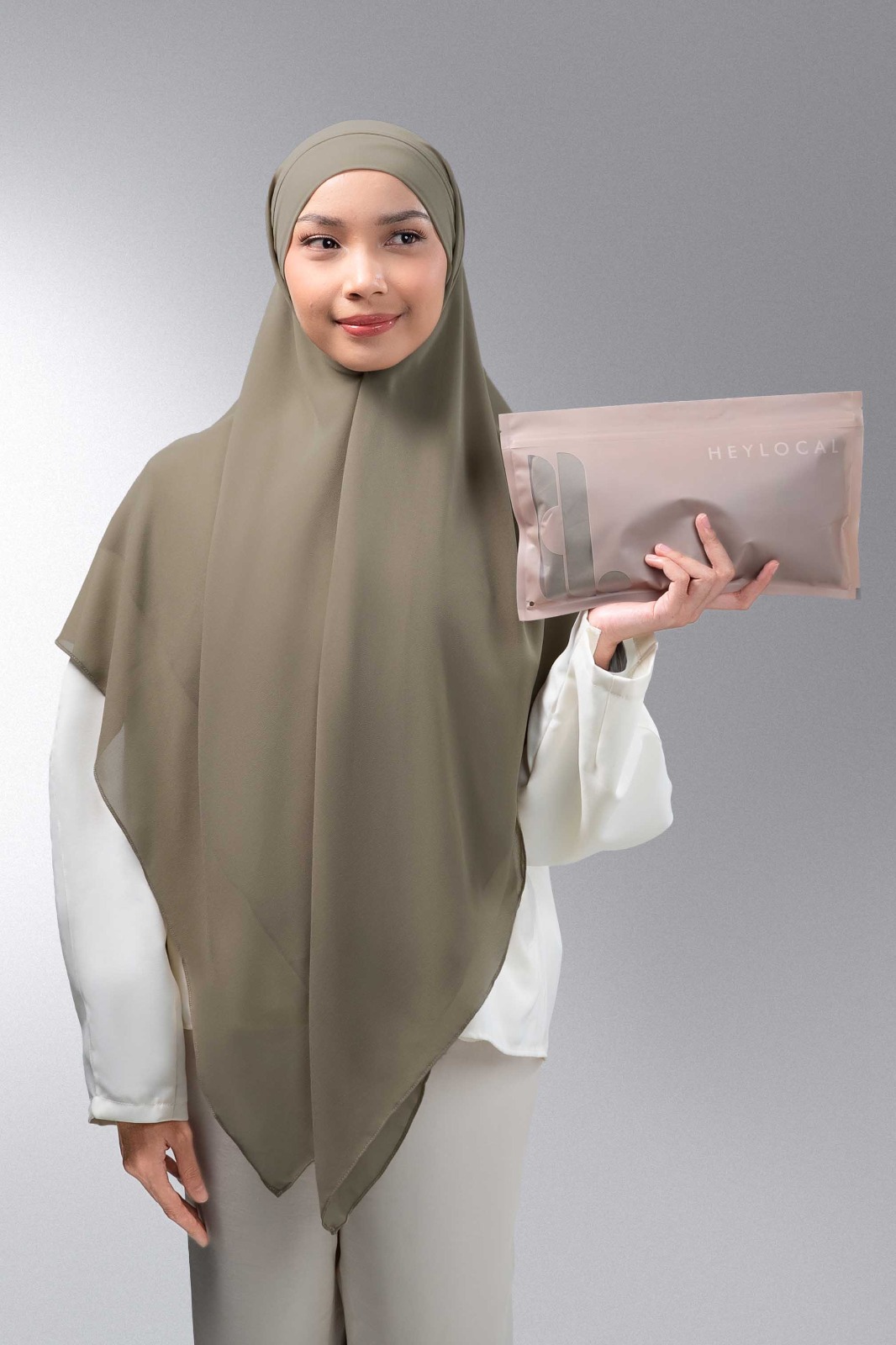 KHALA SQUAREBAN GRAYISH BROWN
