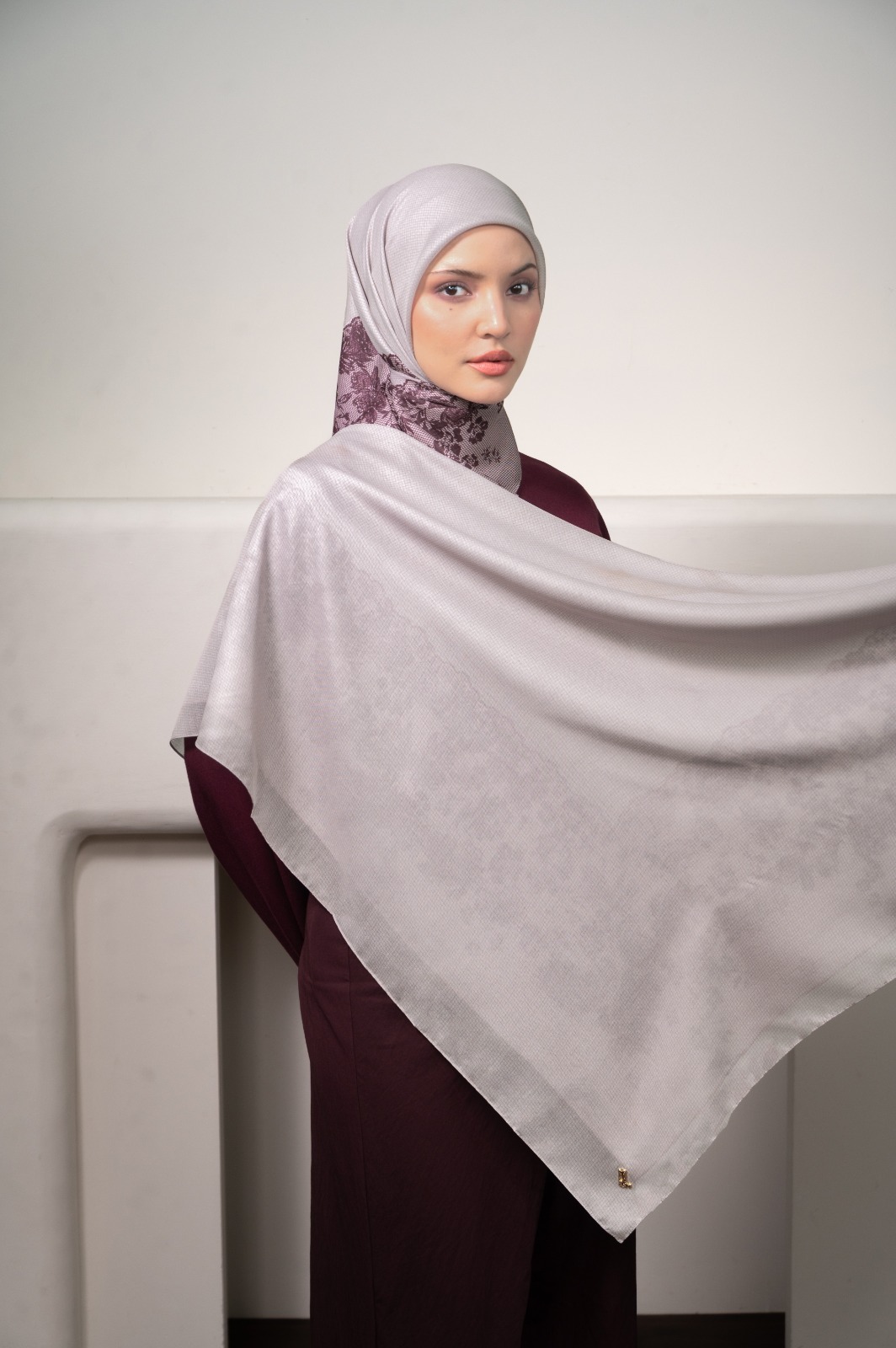 NOIRLACE SCARF MULBERRY