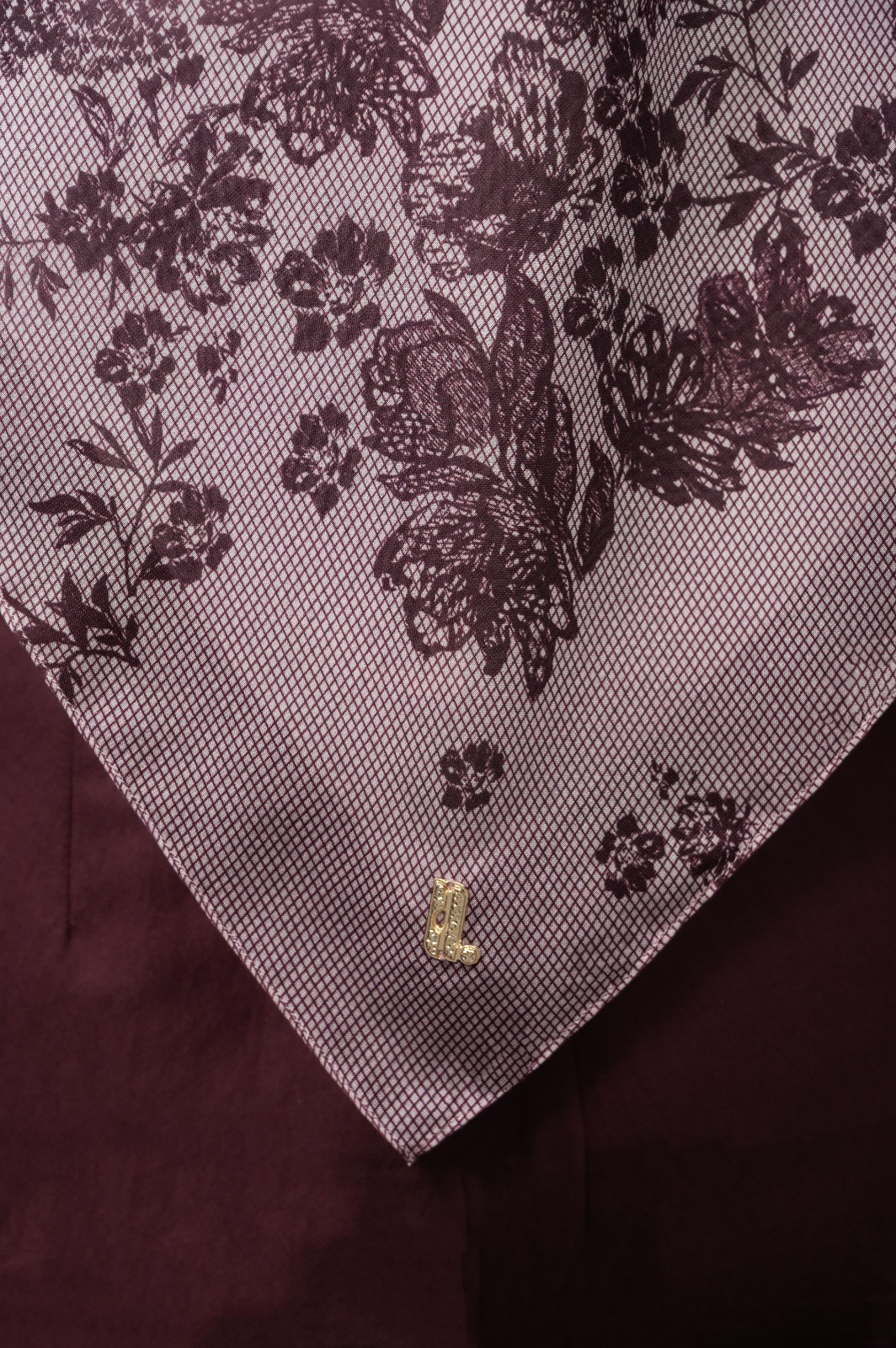 NOIRLACE SCARF MULBERRY