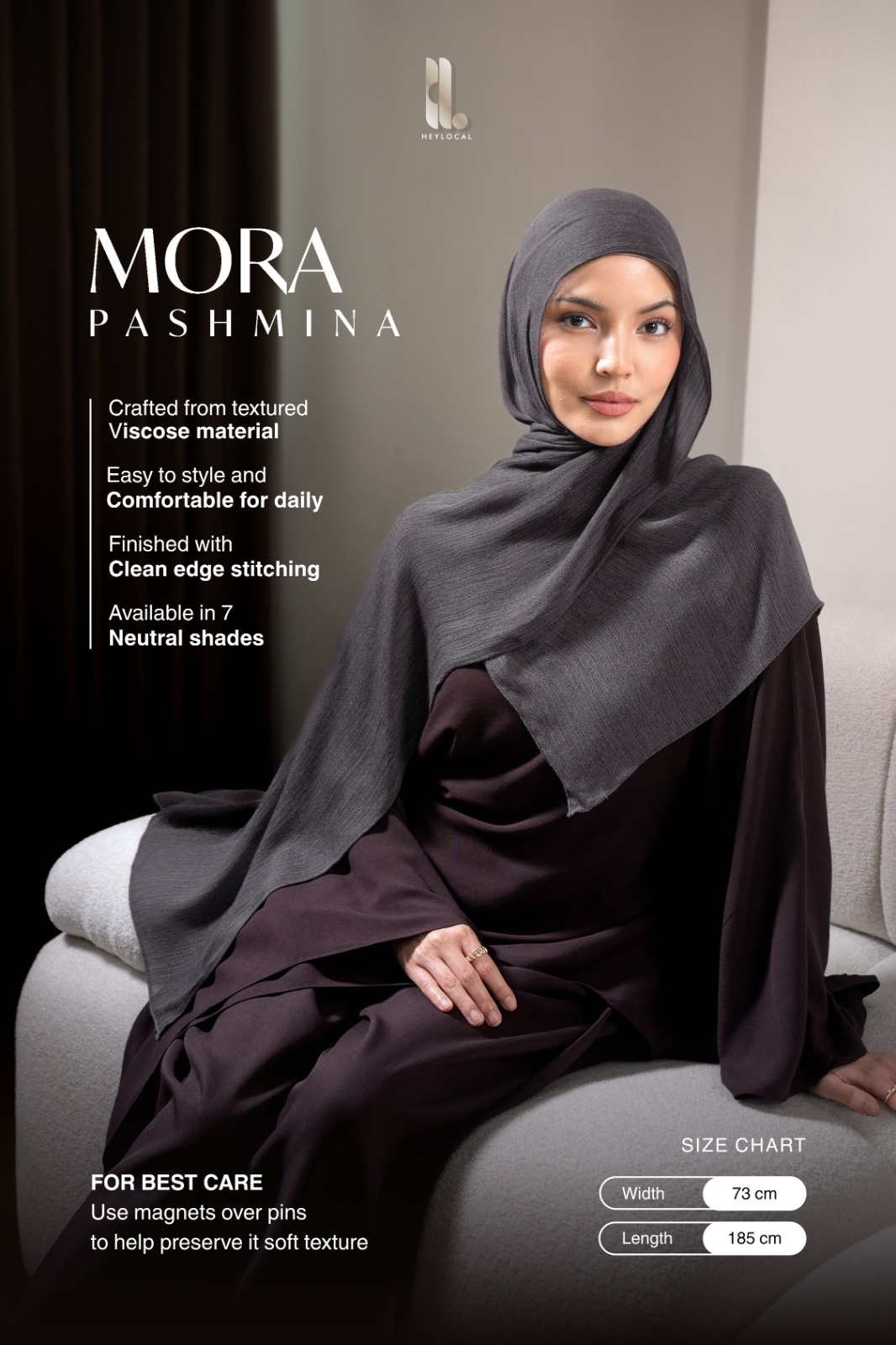 MORA VISCOSE TEXTURE MOCHA