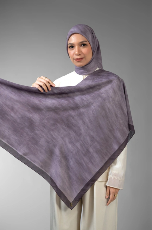 TRACÉ SCARF VIOLET