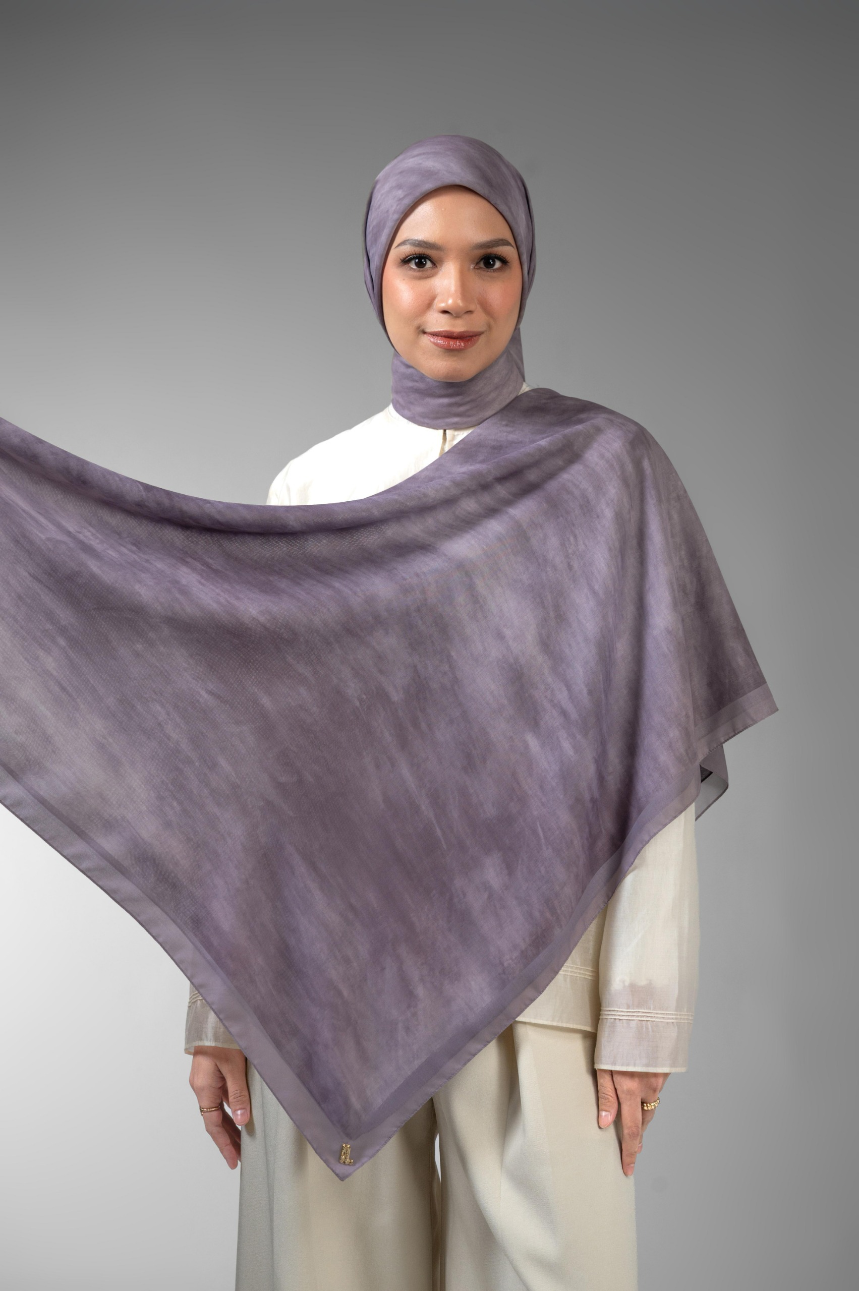 TRACÉ SCARF VIOLET