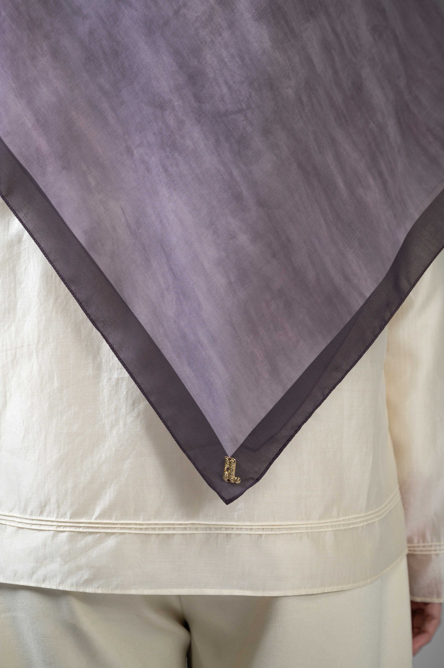 TRACÉ SCARF VIOLET