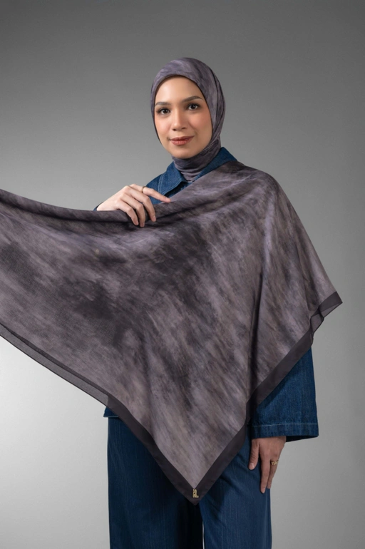 TRACÉ SCARF ASH