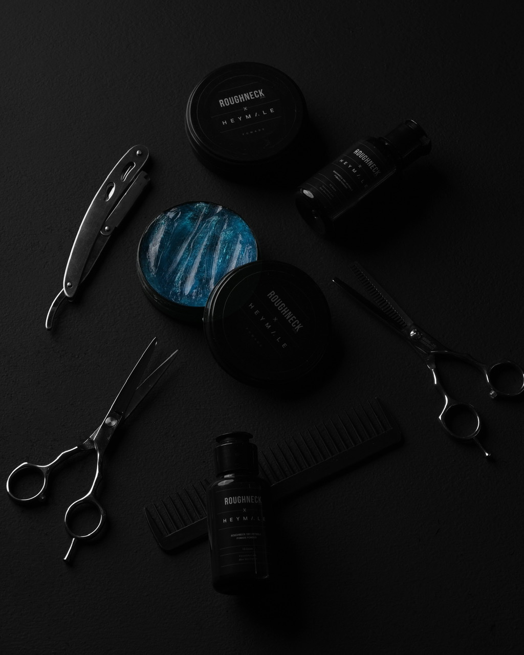 Hair Pomade Waterbase By Heymale X Roughneck 1991