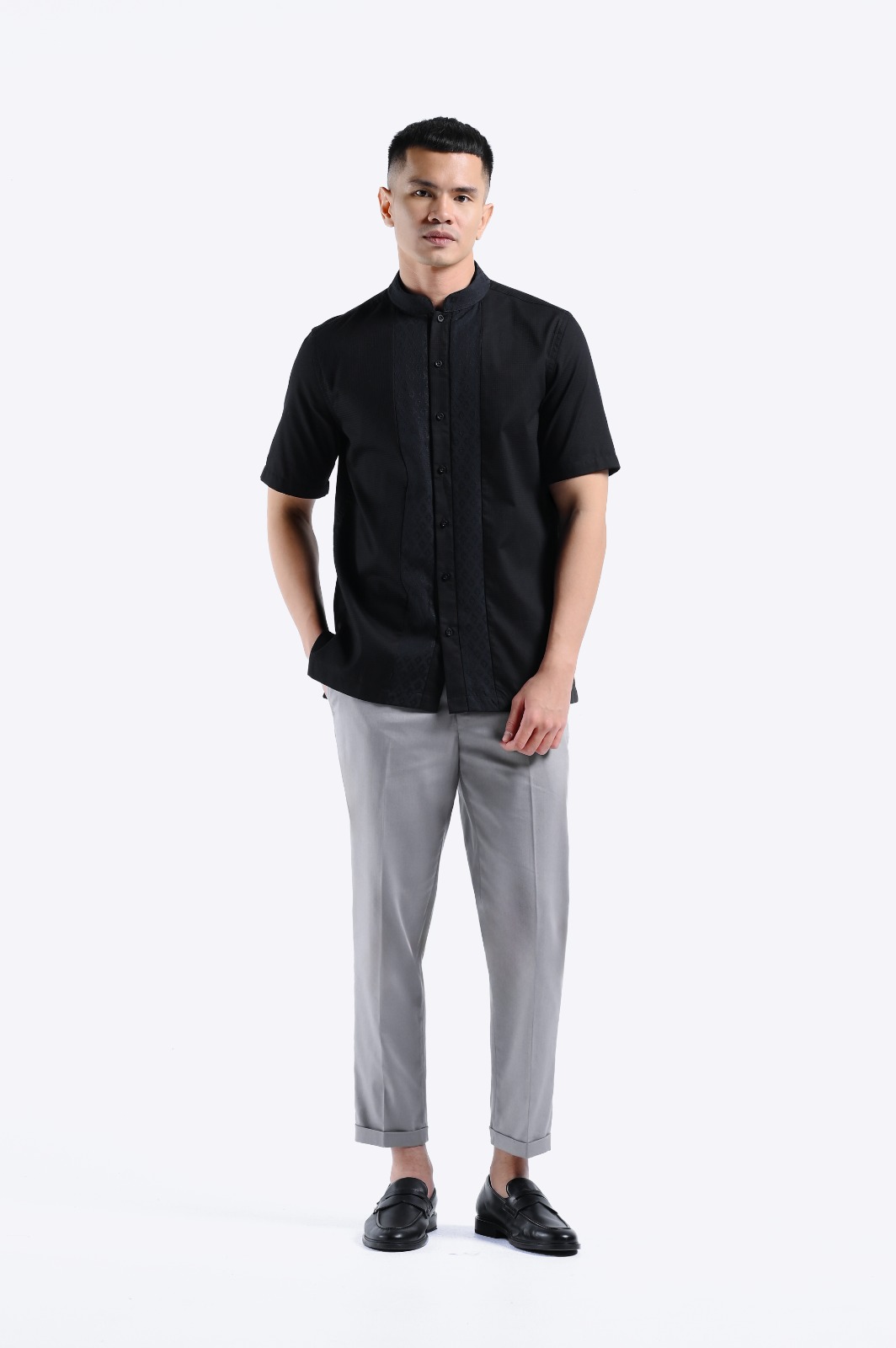 Razan Short Sleeve Shirt Black