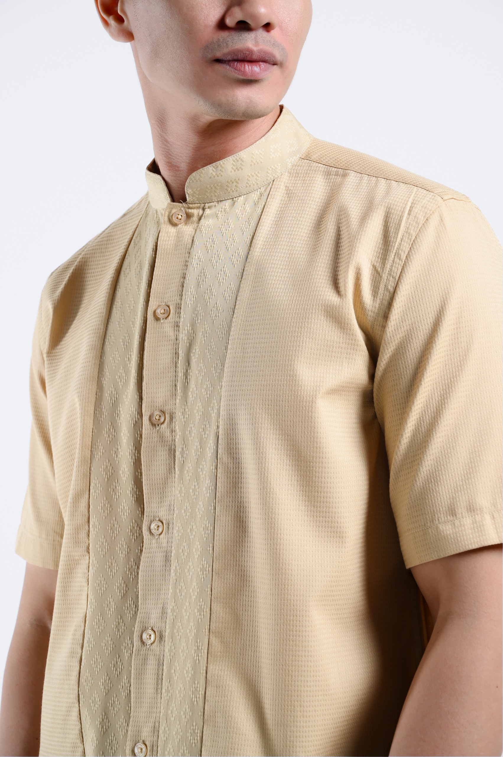 Razan Short Sleeve Shirt Mocca