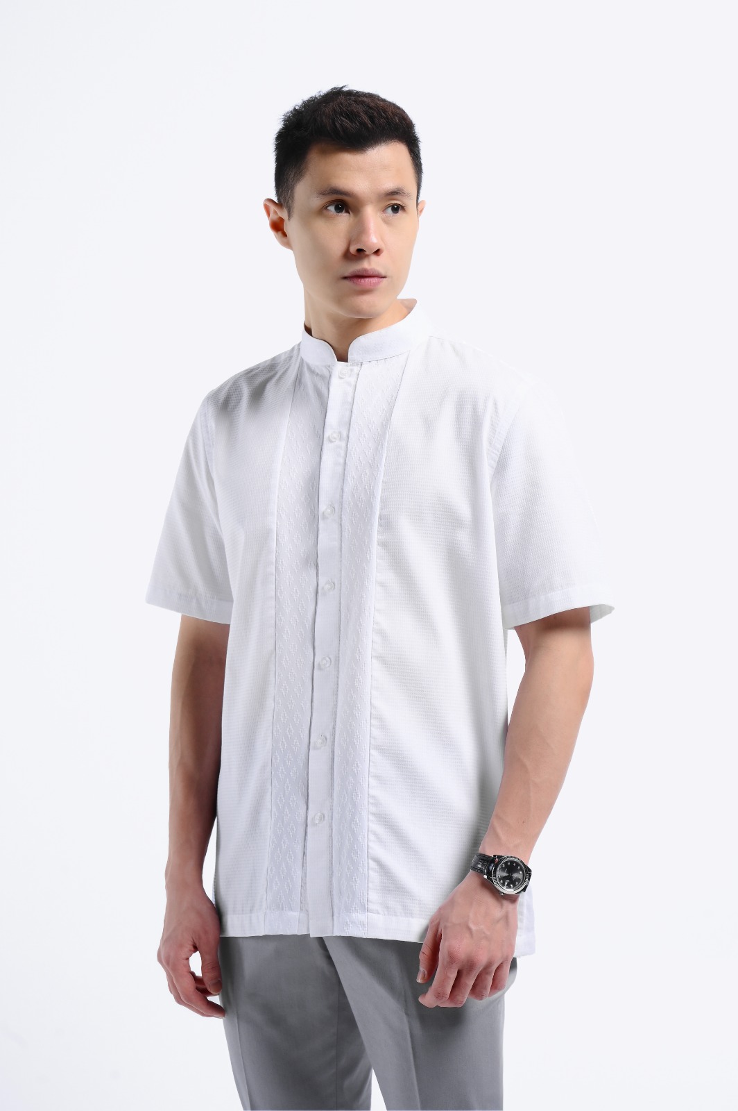 Razan Short Sleeve Shirt White