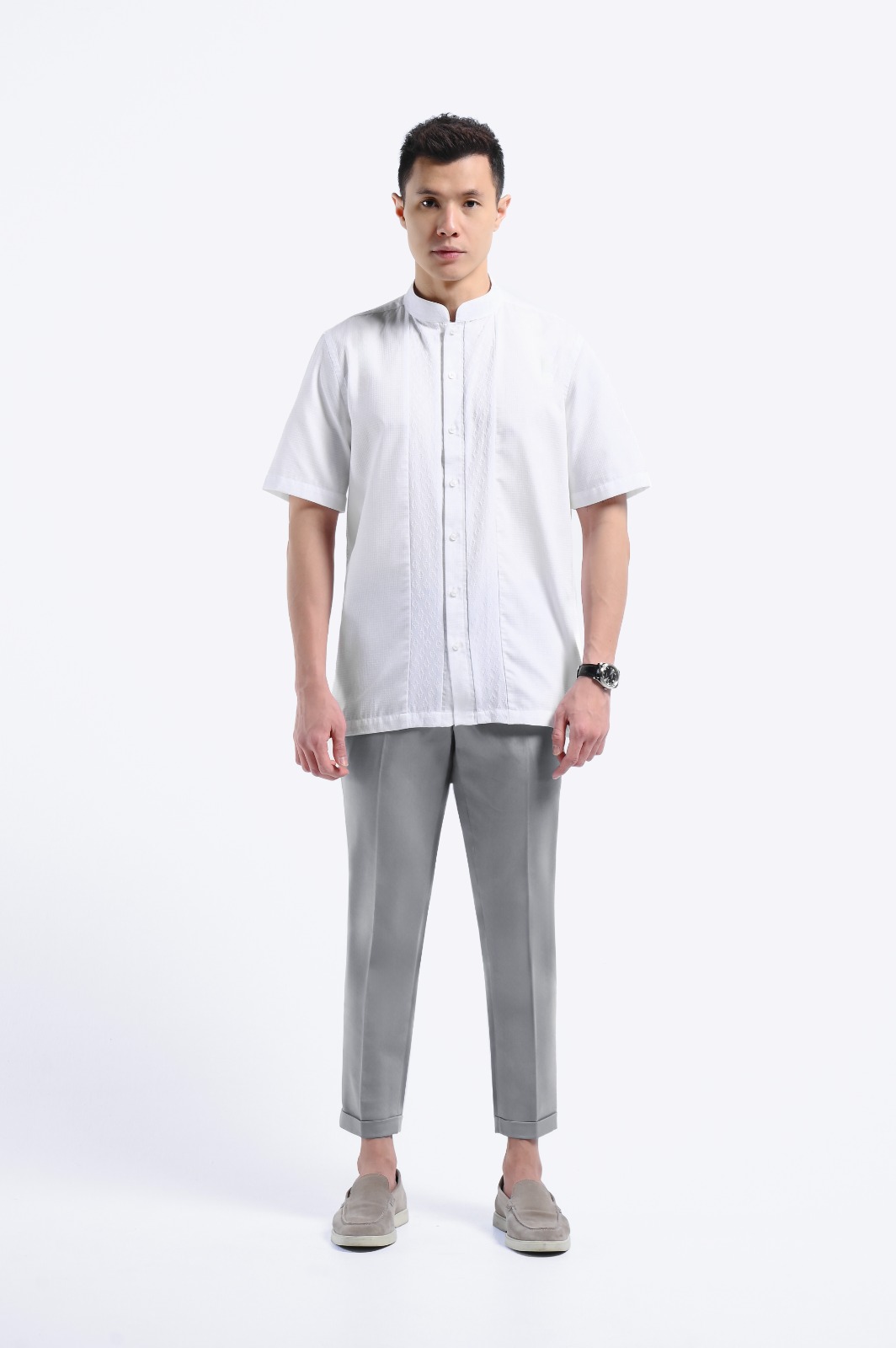 Razan Short Sleeve Shirt White