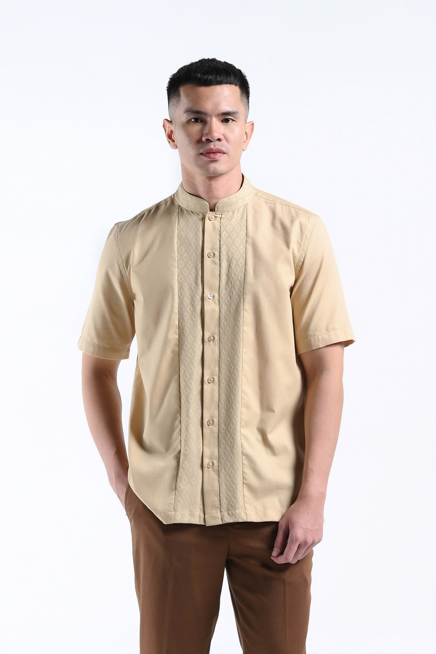 Razan Short Sleeve Shirt Mocca