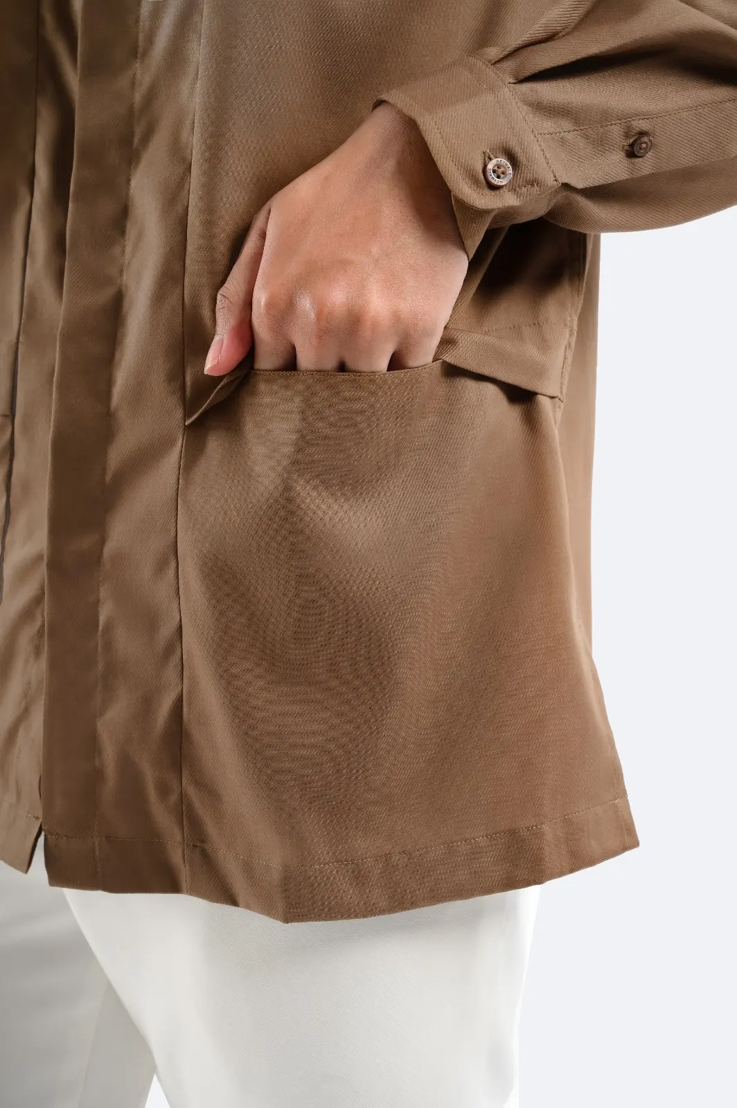 Ammar Double Flange Shirt Choco