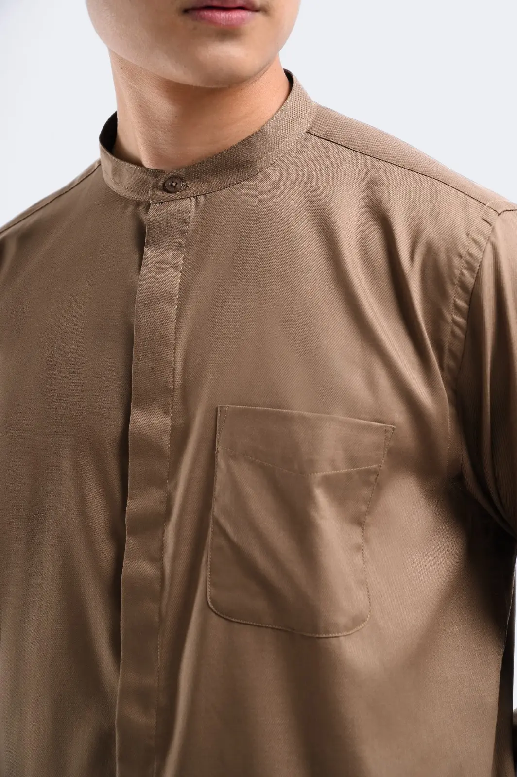 Uzma Long Sleeve Shirt Choco
