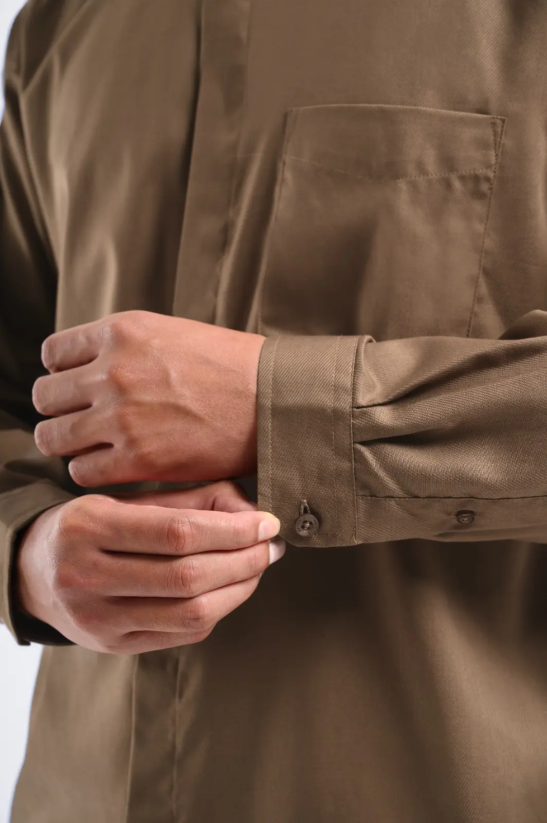 Uzma Long Sleeve Shirt Choco