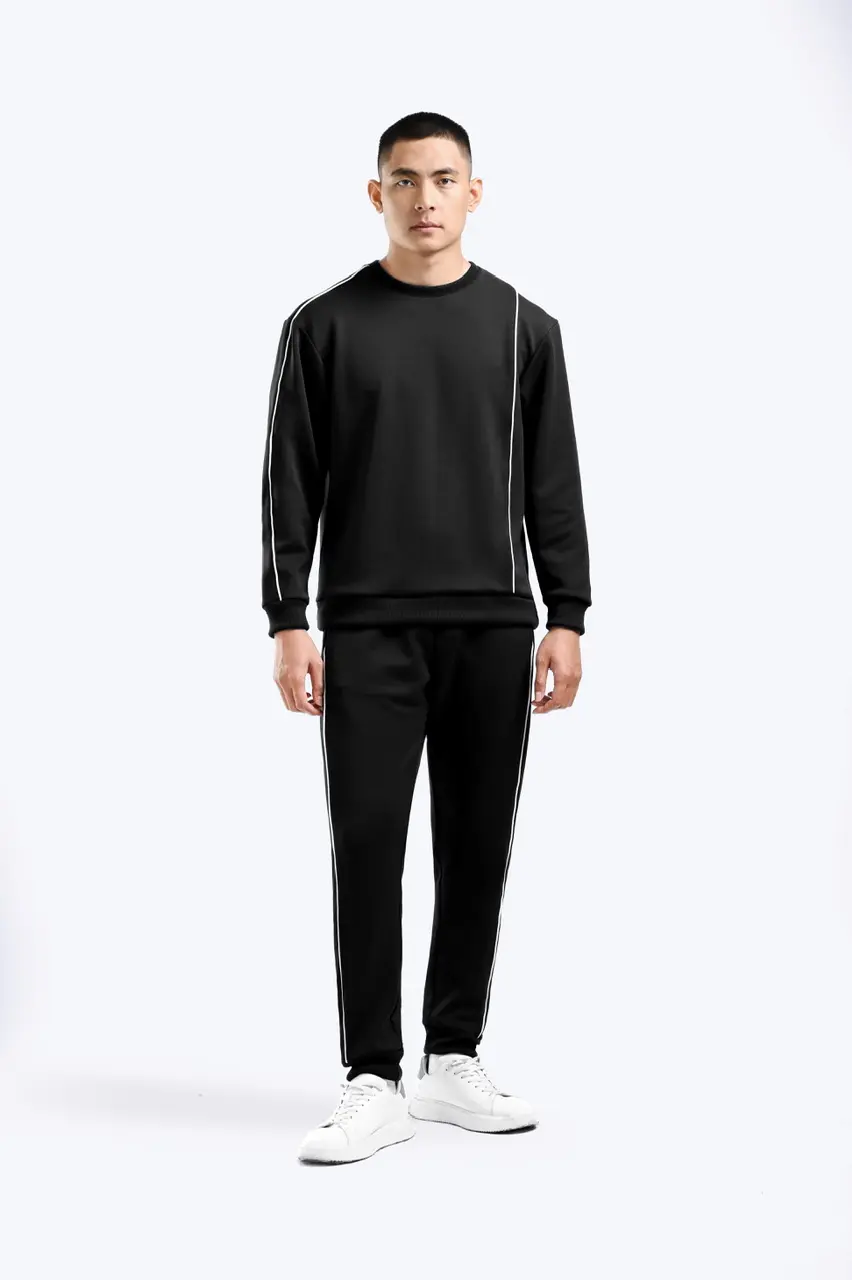 Lindt Piping Sweatshirt Black
