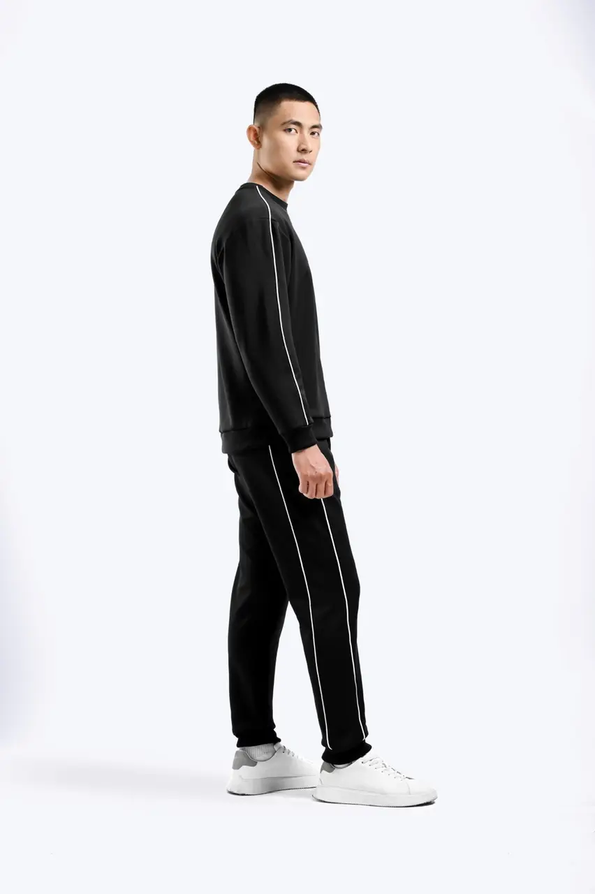 Lindt Piping Sweatshirt Black