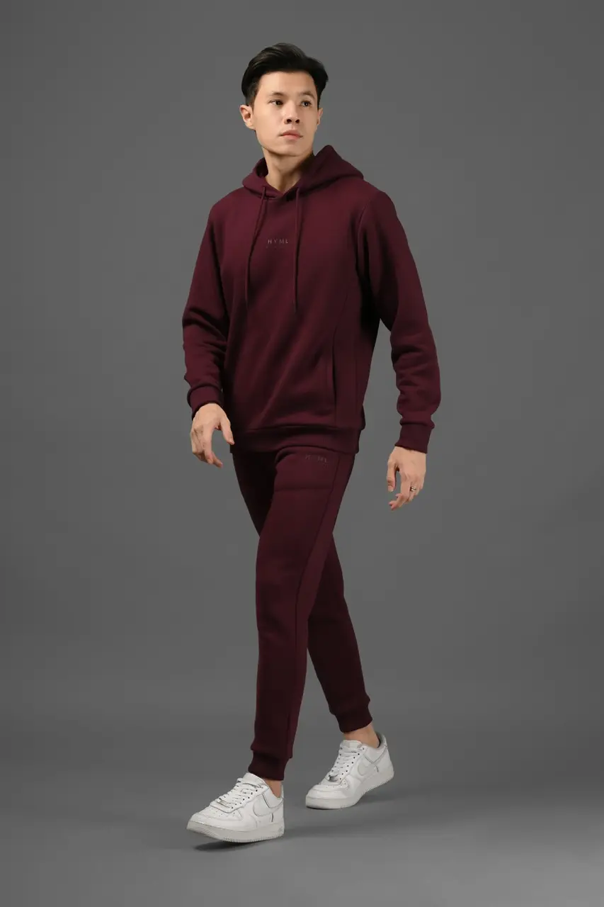 Prime Signature Hoodie Maroon