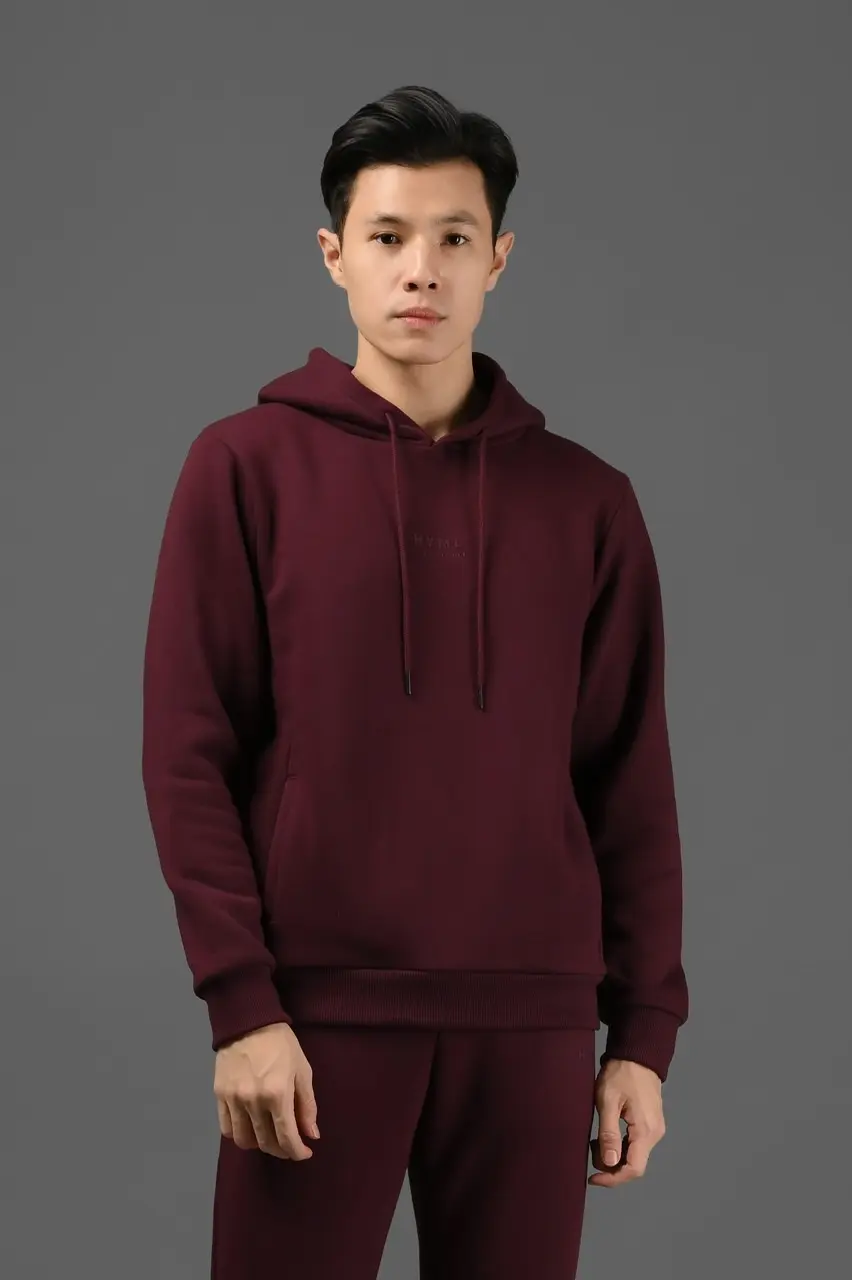 Prime Signature Hoodie Maroon