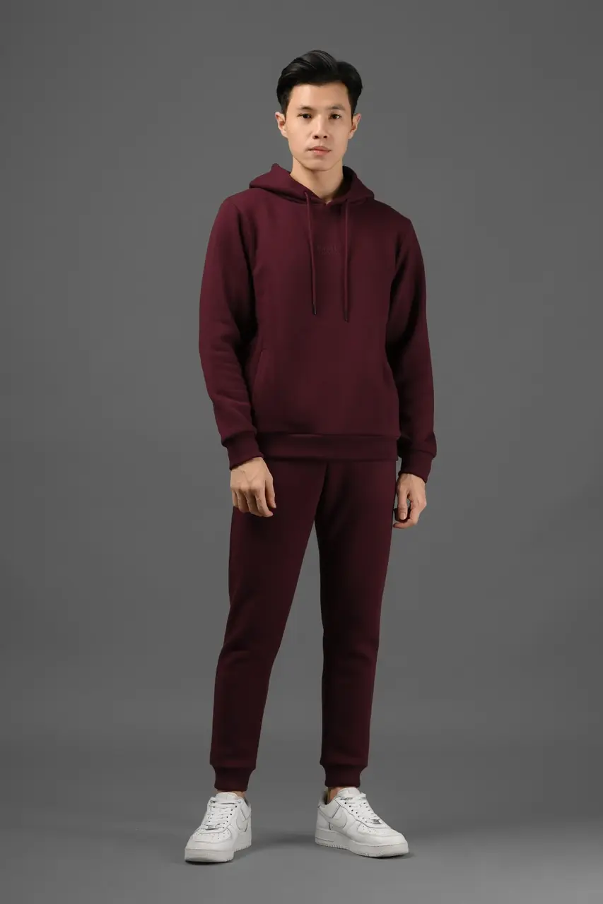 Prime Signature Hoodie Maroon