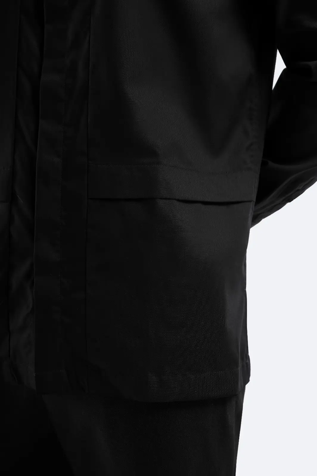 Ammar Double Flange Shirt Black