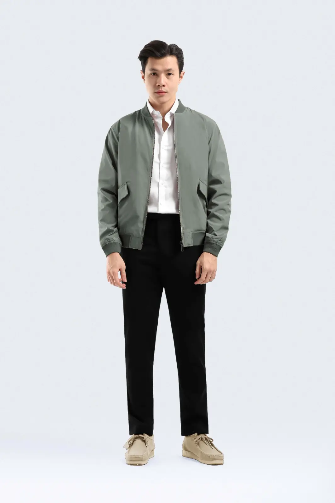 Bolton Bomber Jacket Olive