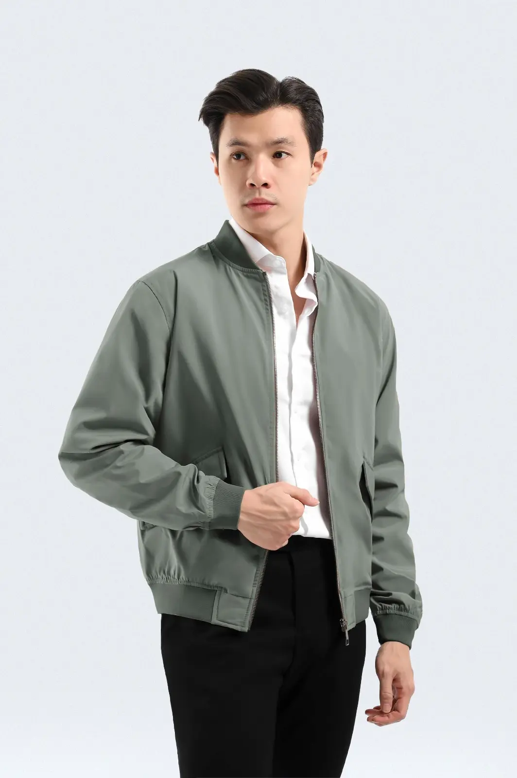 Bolton Bomber Jacket Olive