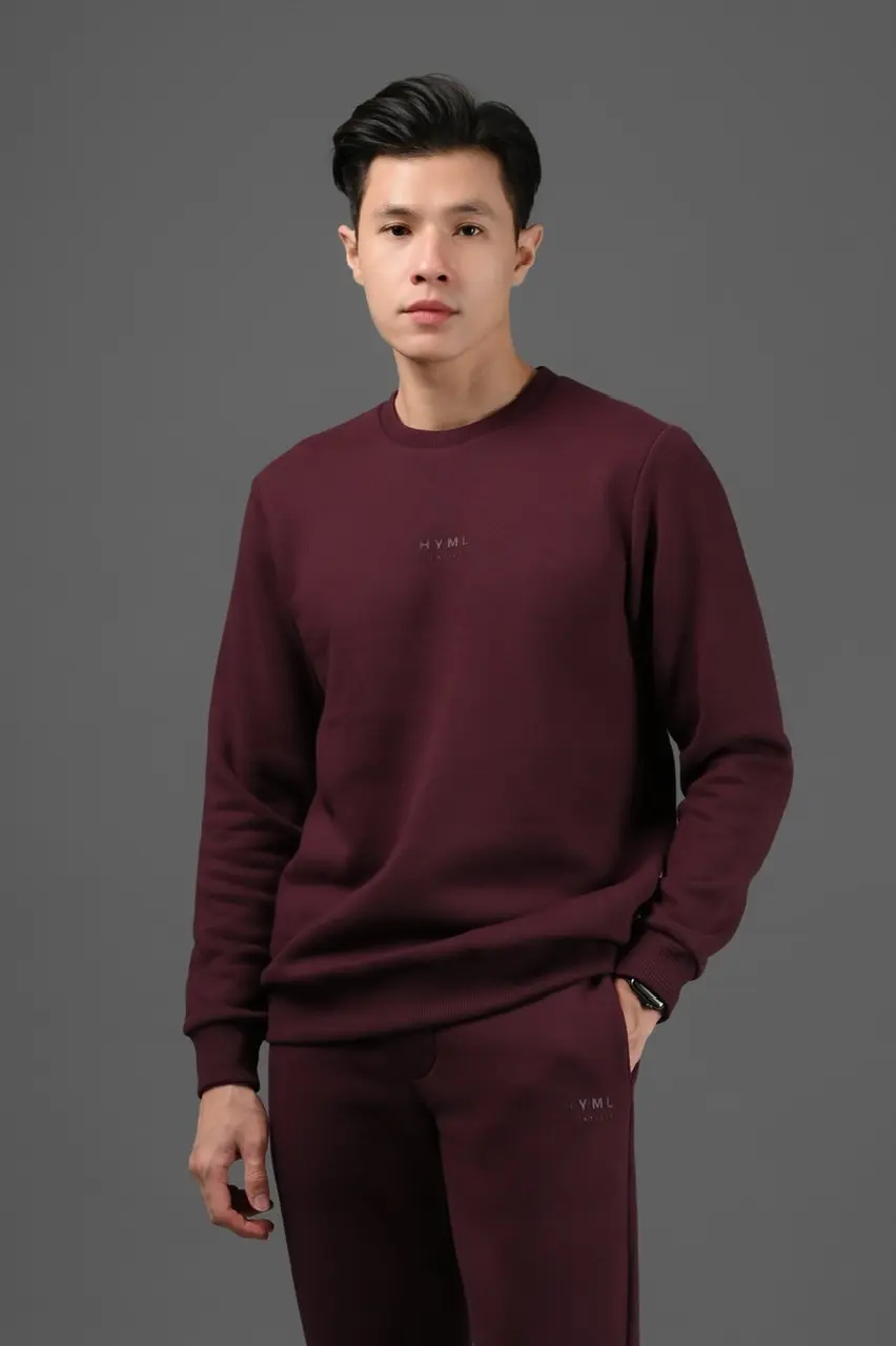 Prime Signature Sweatshirt Maroon