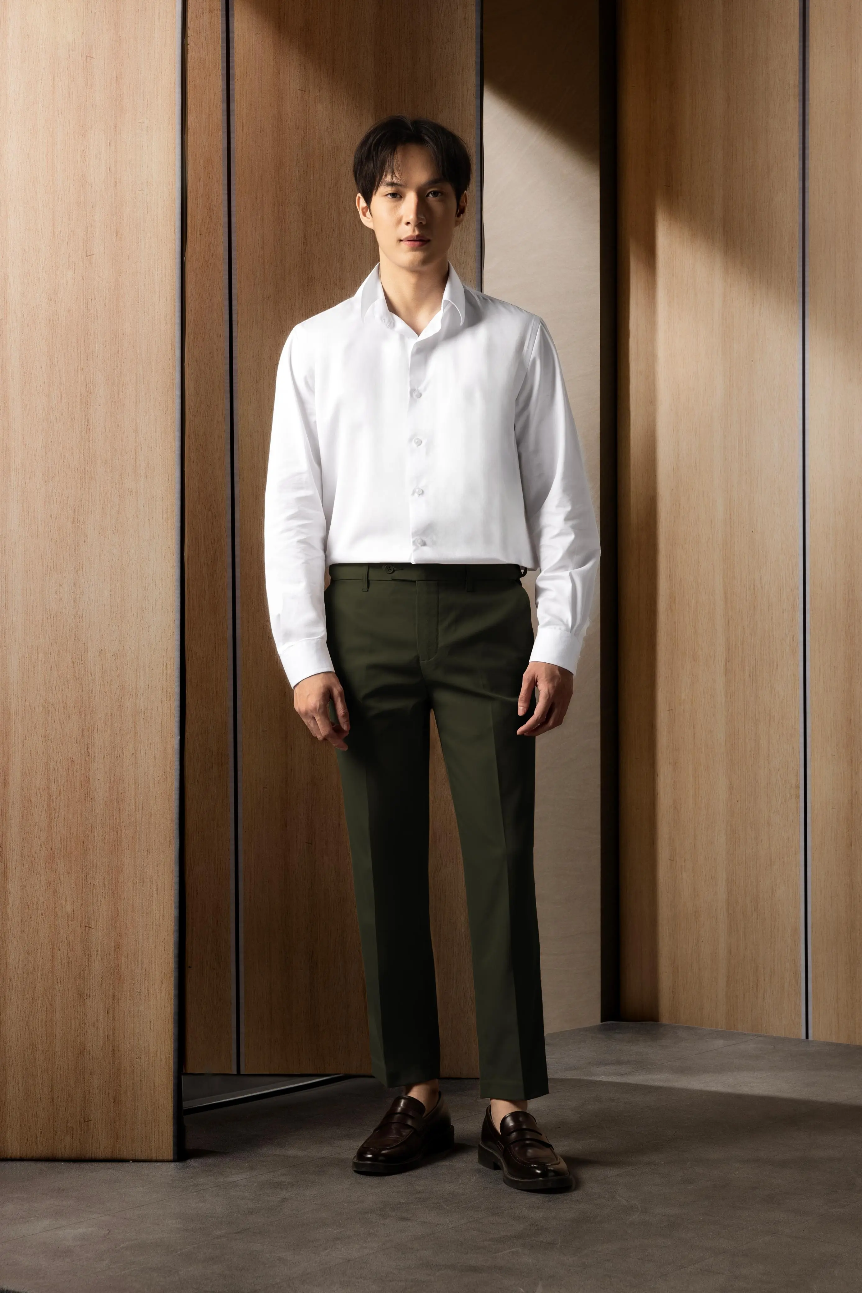 Arsen Ankle Pants Olive