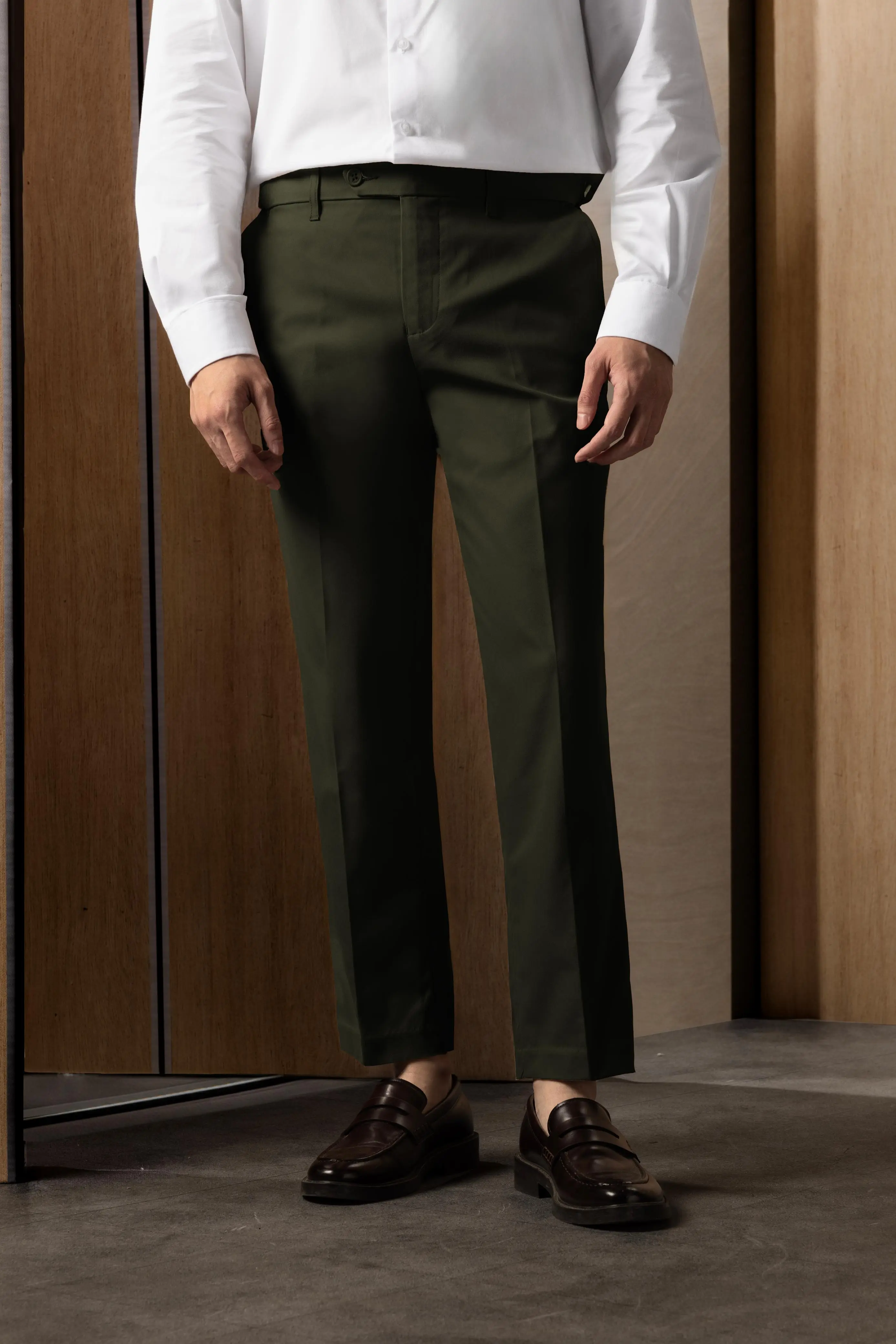 Arsen Ankle Pants Olive