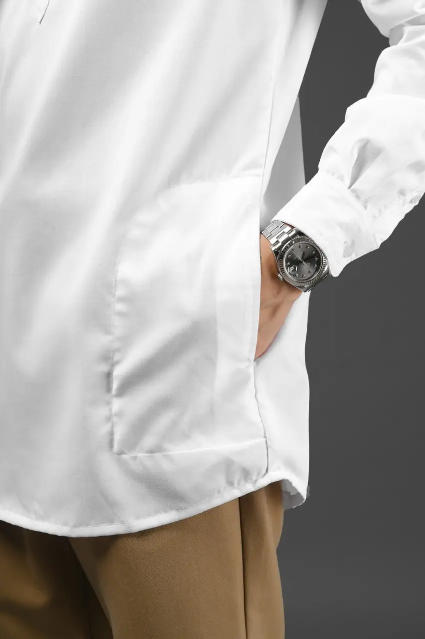 RUMEE KURTA SHIRT WHITE