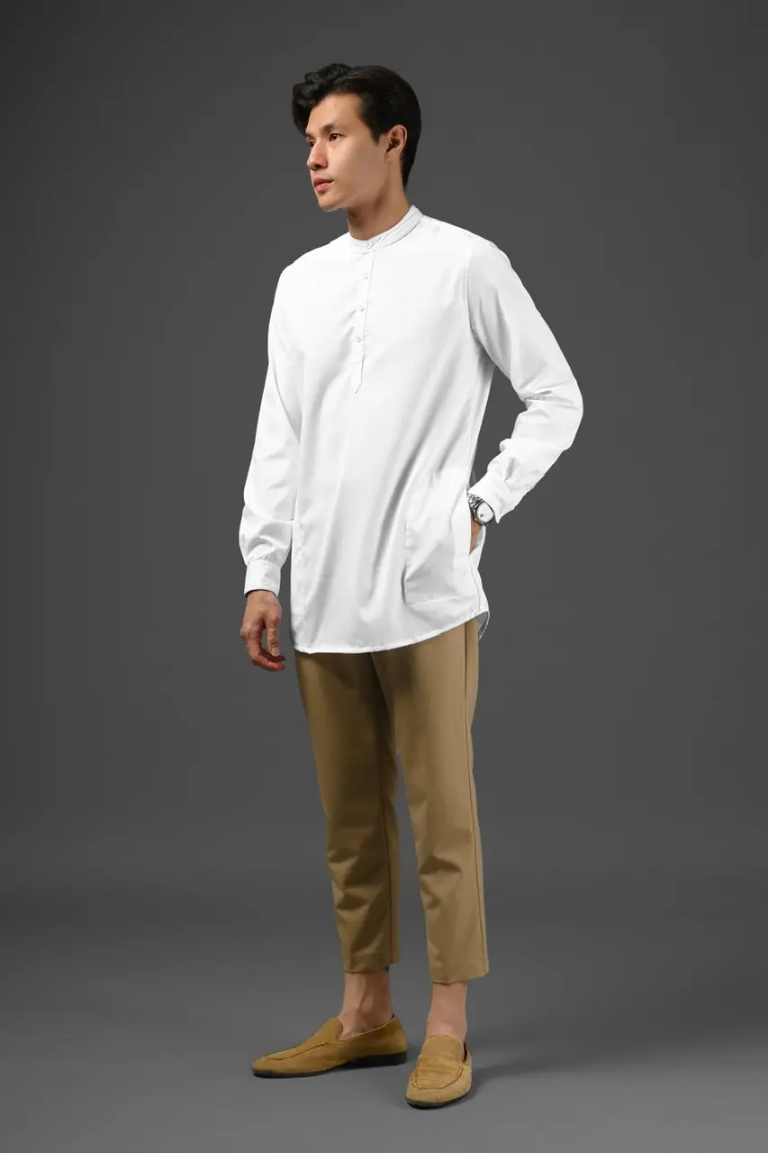 RUMEE KURTA SHIRT WHITE