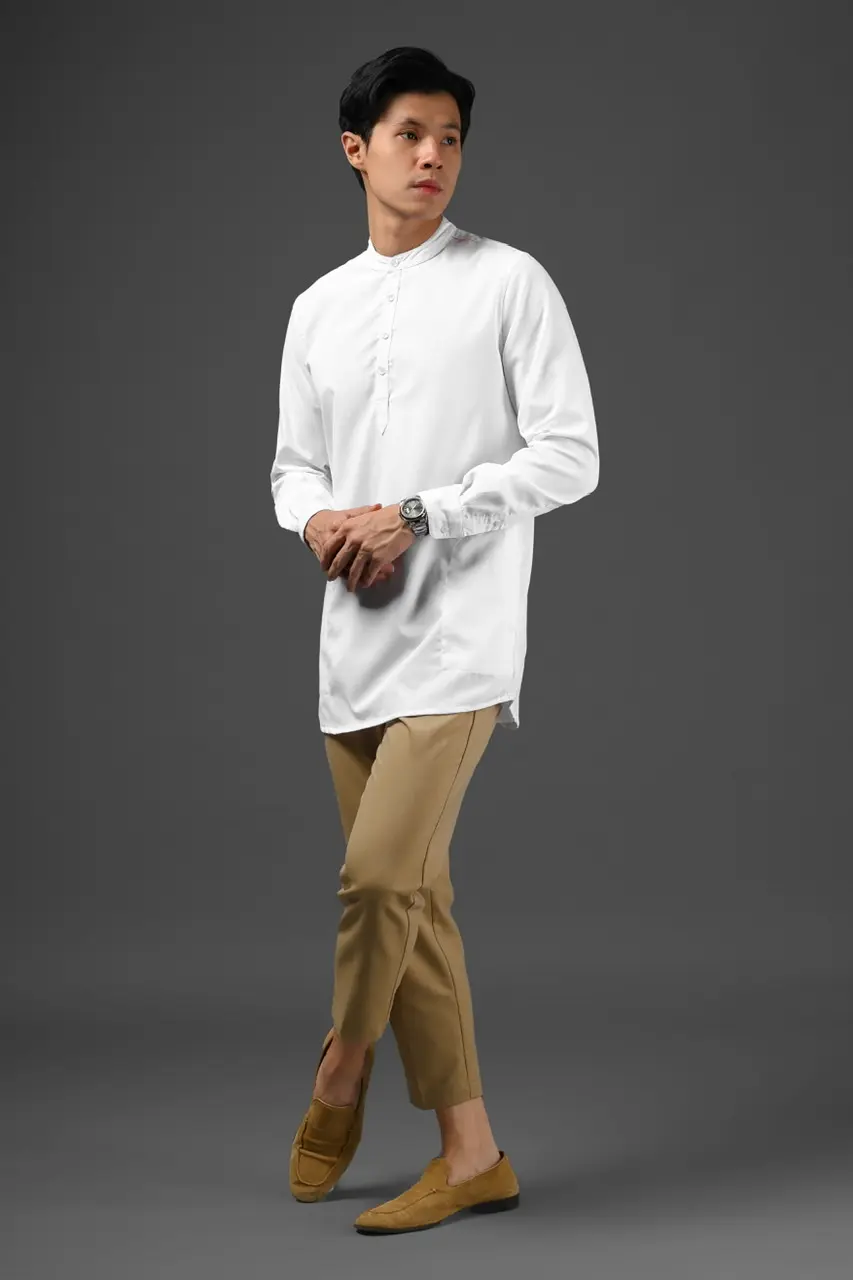 RUMEE KURTA SHIRT WHITE