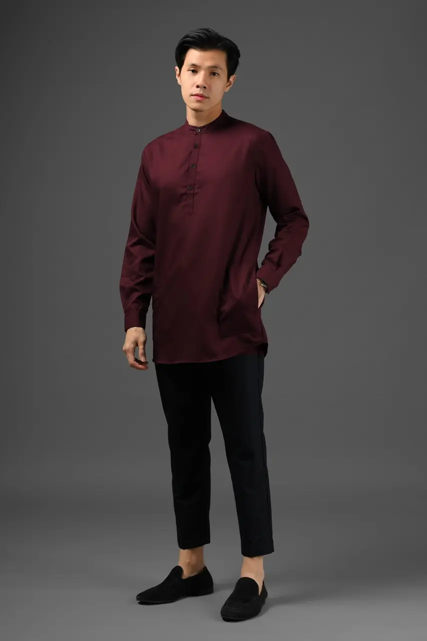 RUMEE KURTA SHIRT MAROON