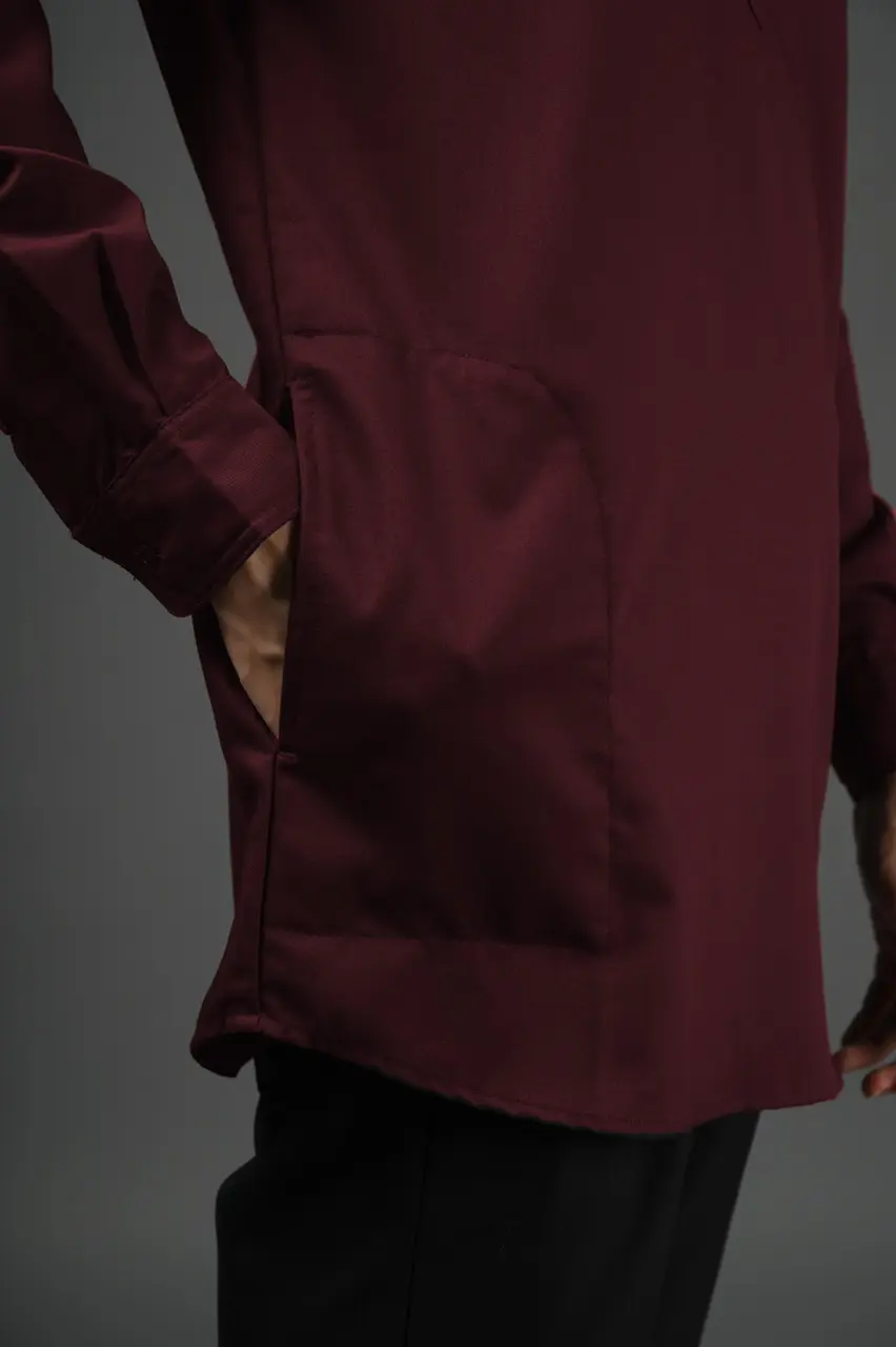 RUMEE KURTA SHIRT MAROON