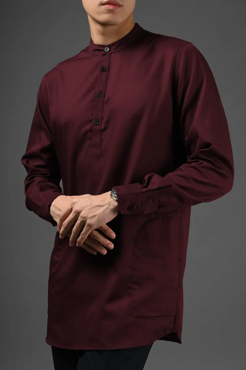 RUMEE KURTA SHIRT MAROON